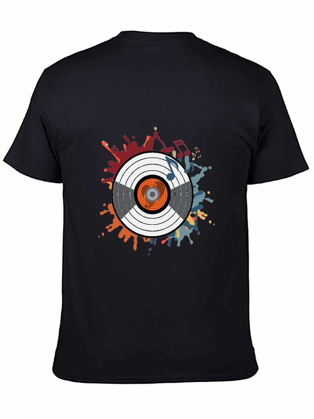 Vinyl Record Graphic T-Shirt