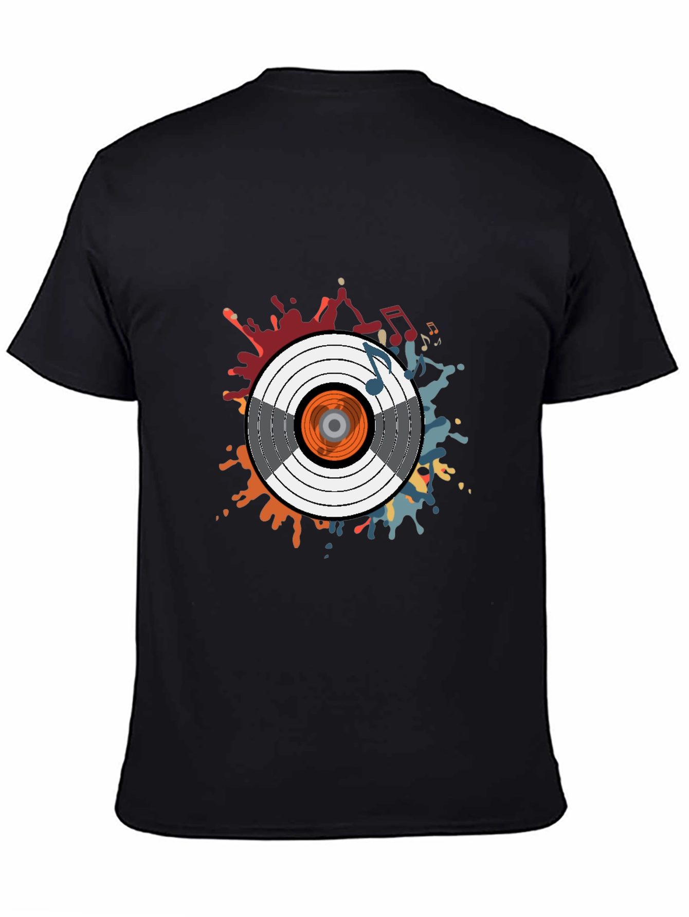 Vinyl Record Graphic T-Shirt