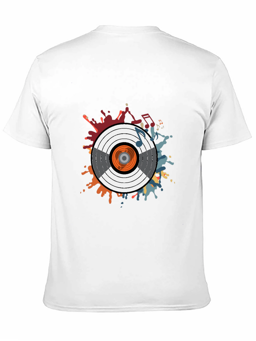Vinyl Record Graphic T-Shirt