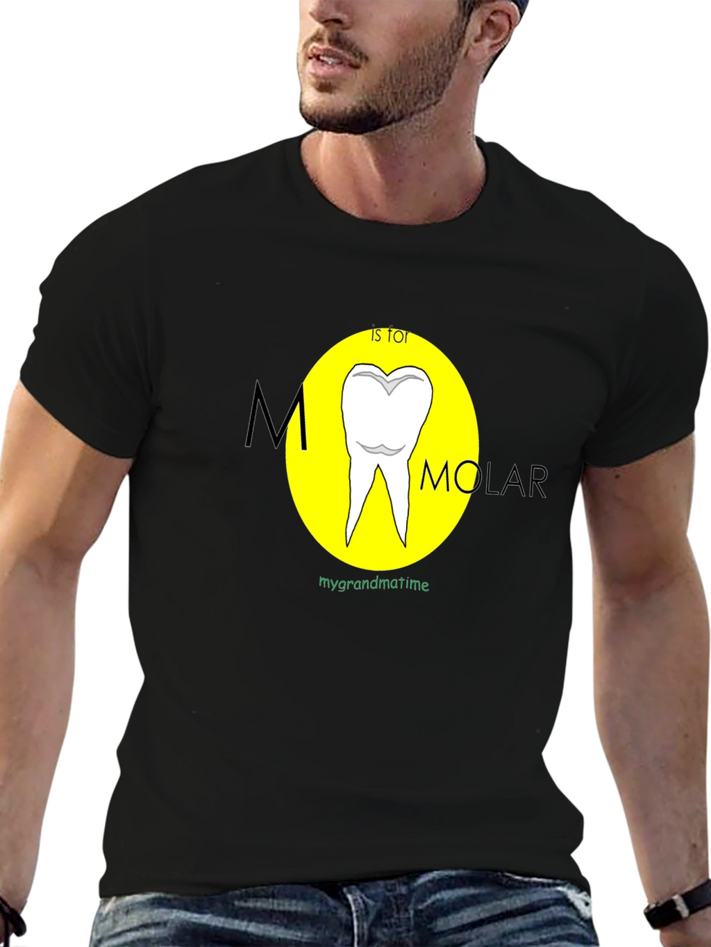 M is for Molar Funny Dental T-Shirt
