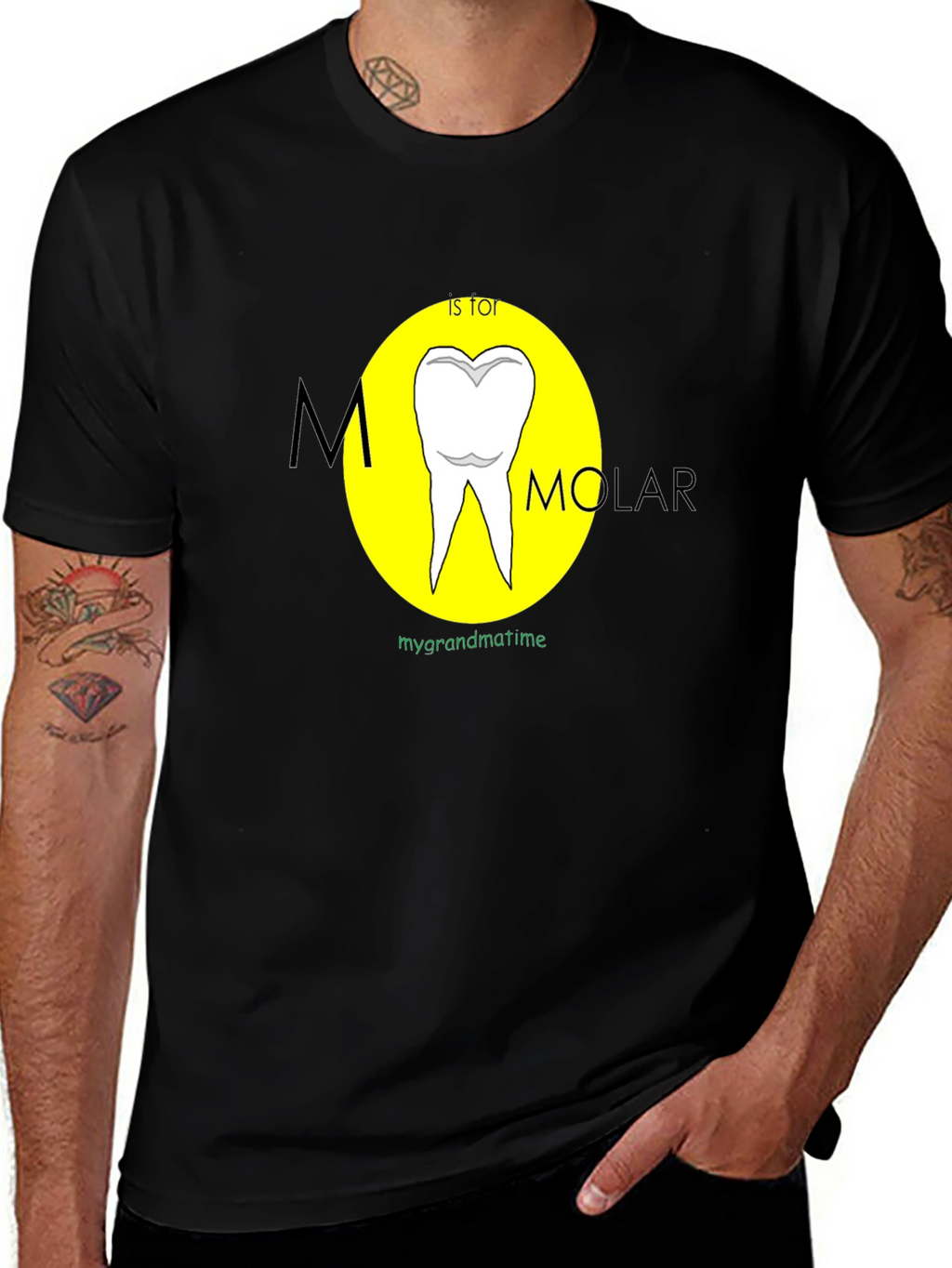 M is for Molar Funny Dental T-Shirt