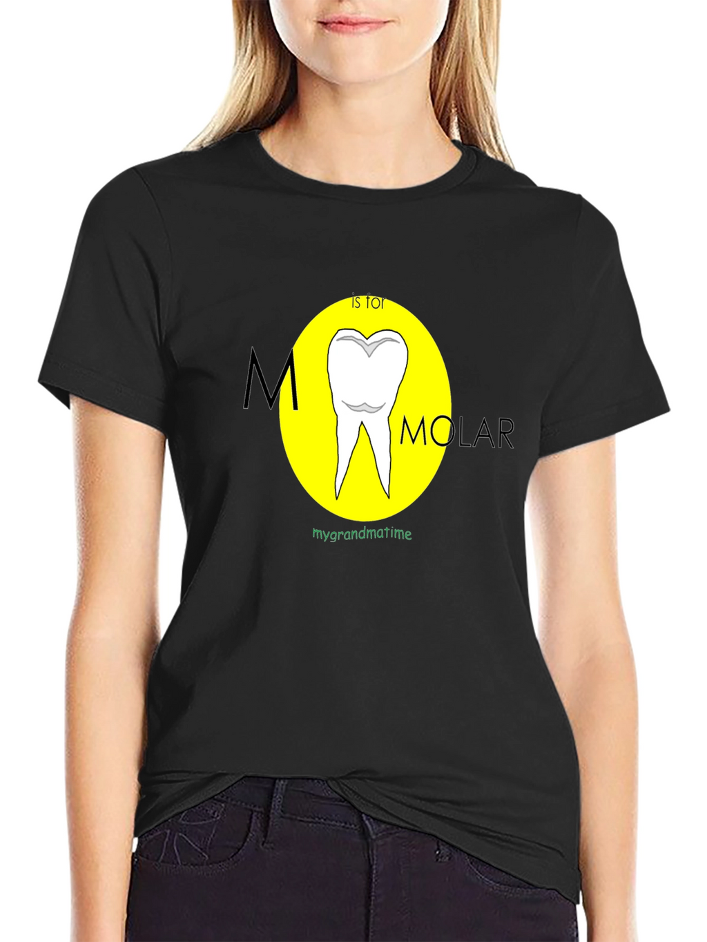 M is for Molar Funny Dental T-Shirt