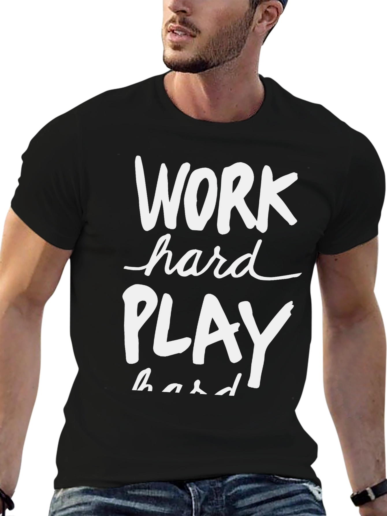 Work Hard Play Hard Graphic T-Shirt