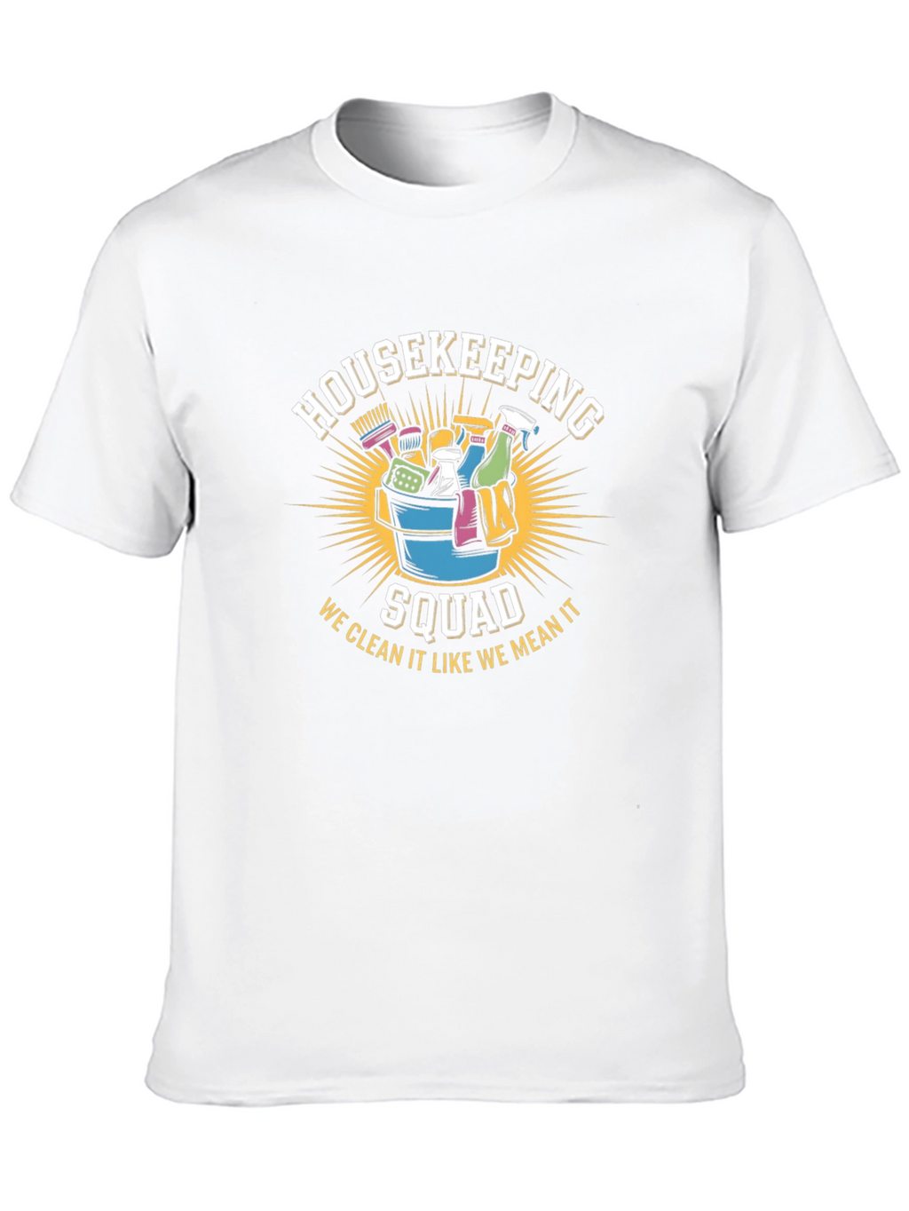 Housekeeping Squad T-Shirt - Cleaning Crew Apparel