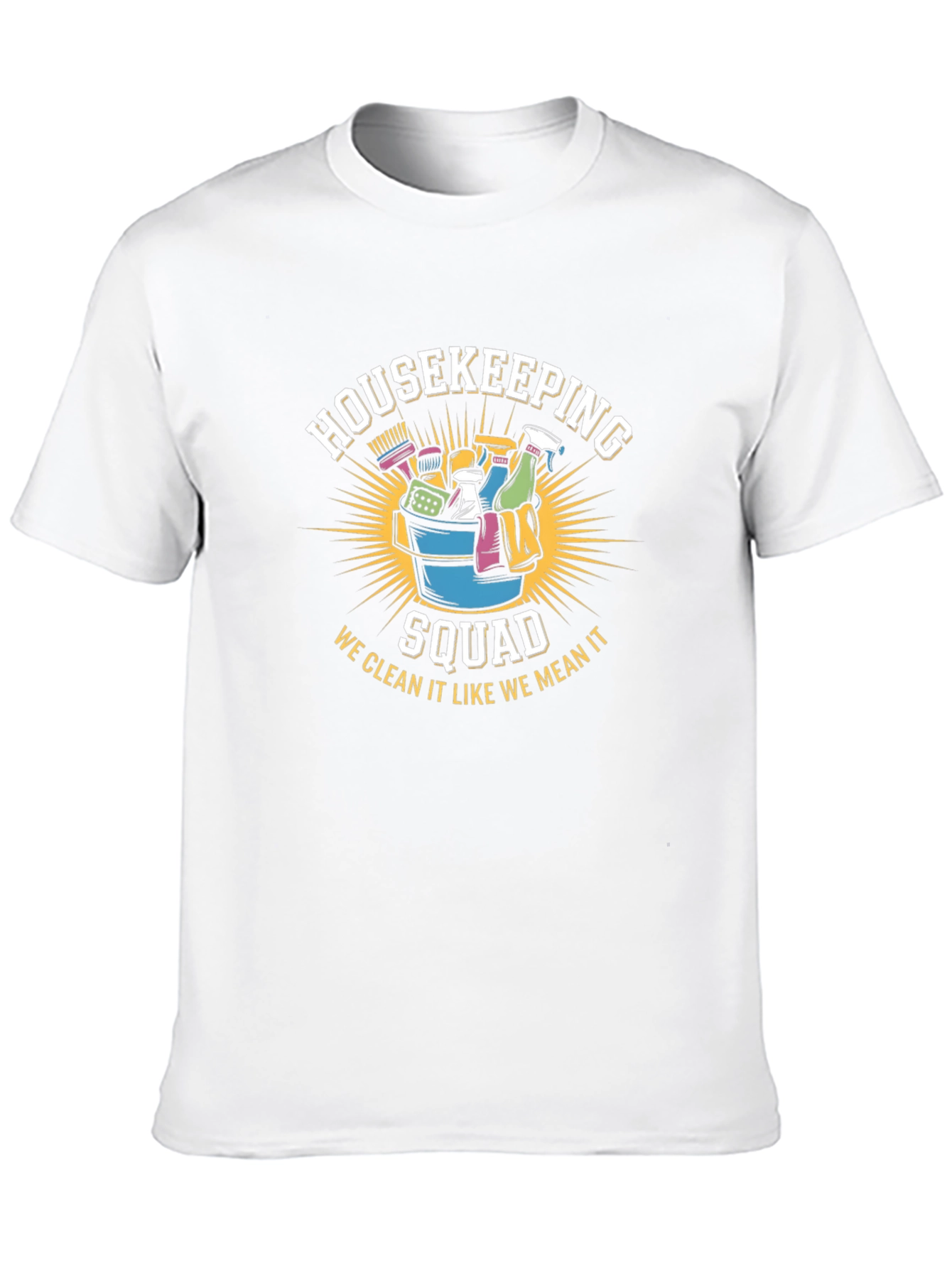 Housekeeping Squad T-Shirt - Cleaning Crew Apparel