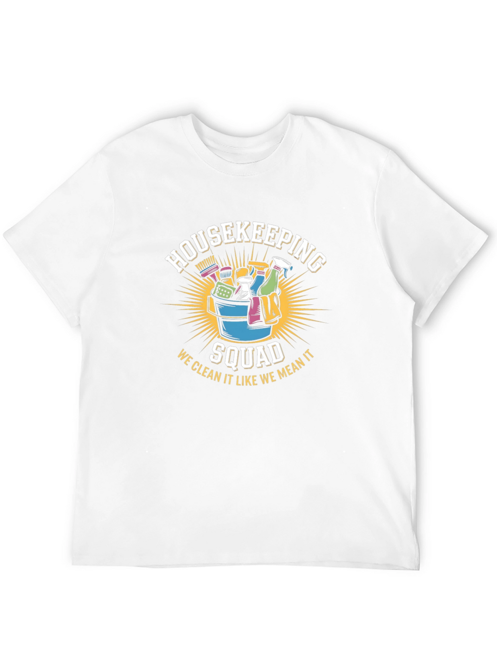 Housekeeping Squad T-Shirt - Cleaning Crew Apparel