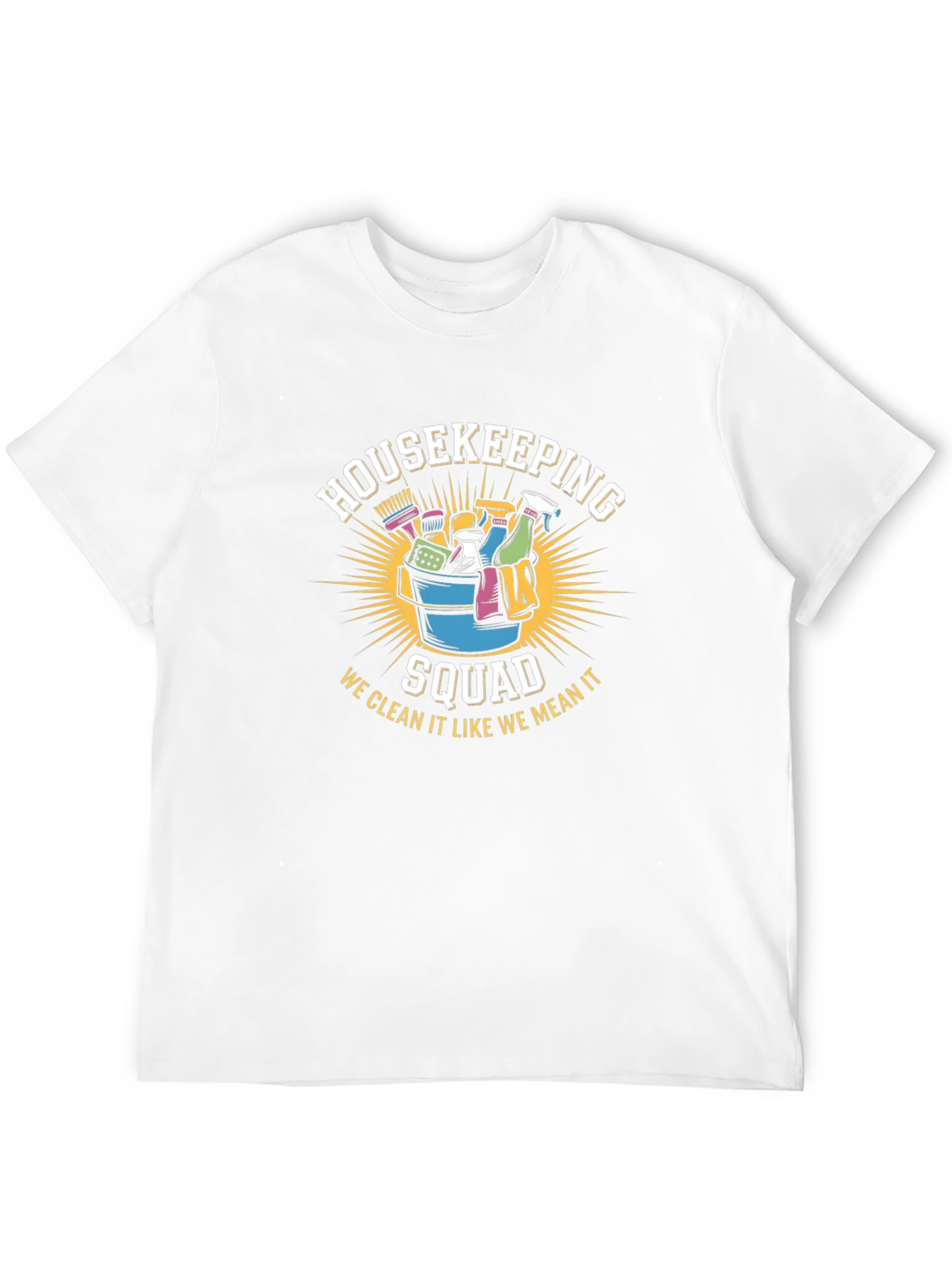 Housekeeping Squad T-Shirt - Cleaning Crew Apparel