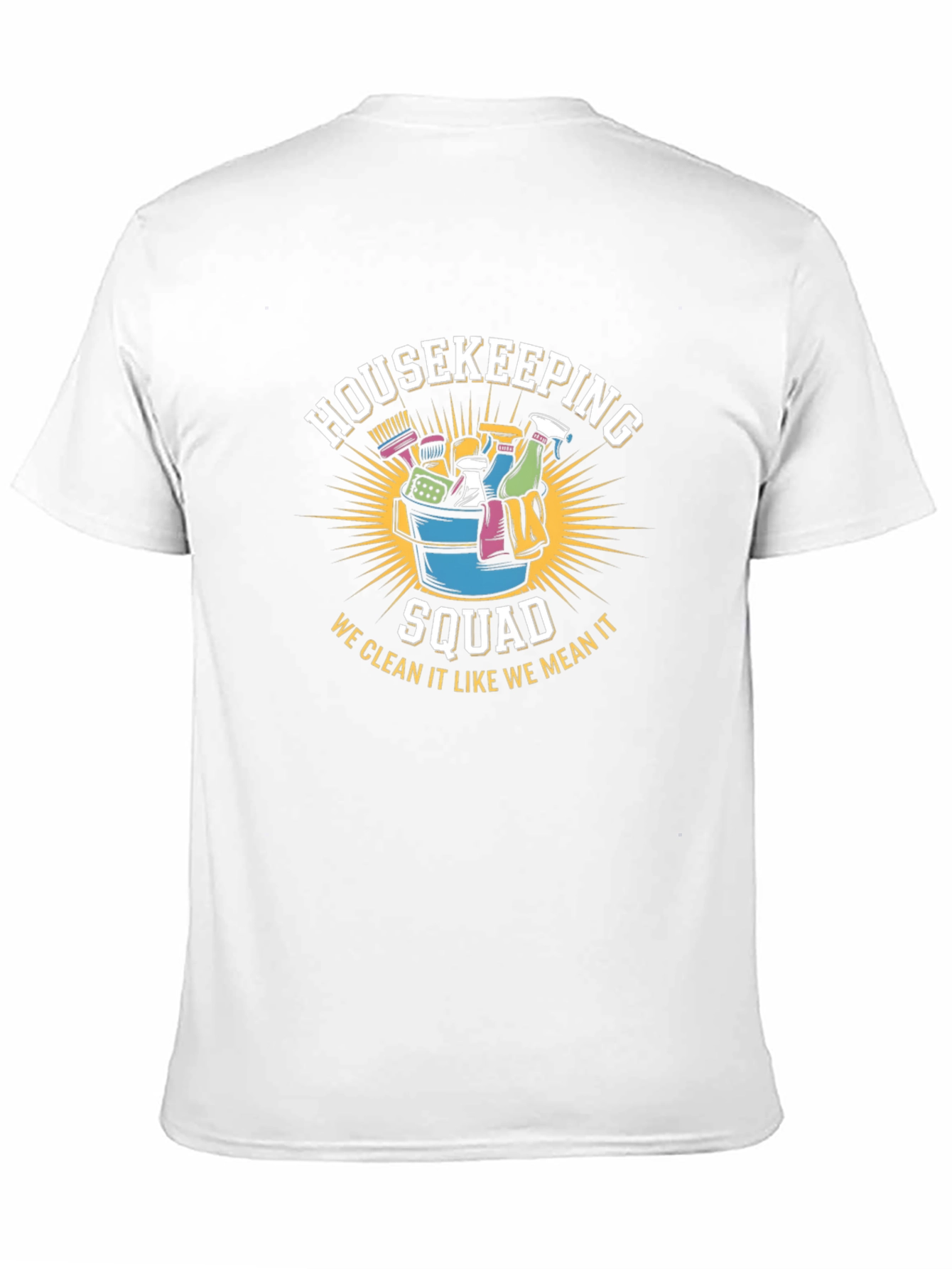 Housekeeping Squad T-Shirt - Cleaning Crew Apparel