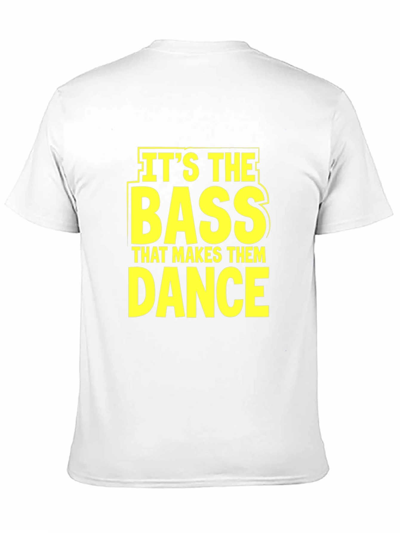 Bass Makes Them Dance Black Graphic Tee