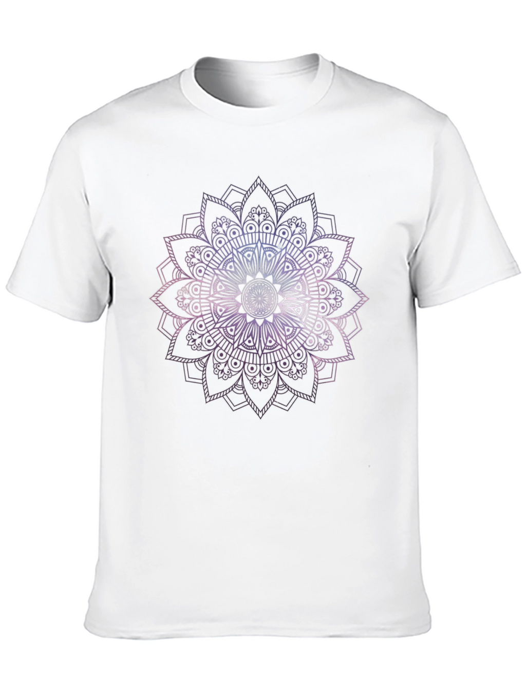 Mandala Graphic Black Tee
