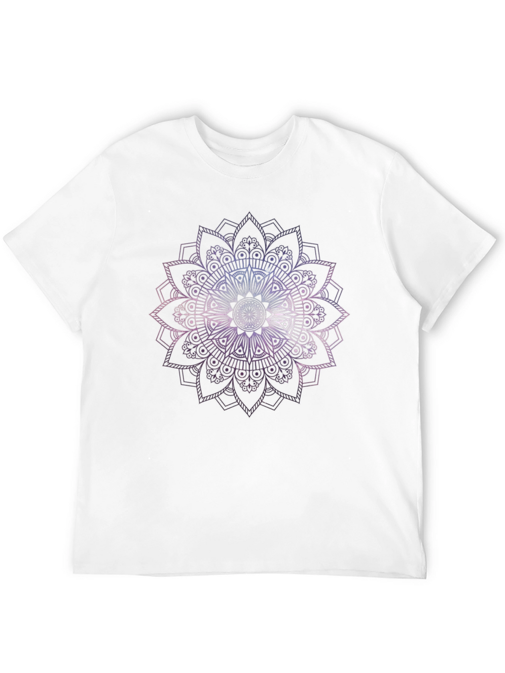 Mandala Graphic Black Tee