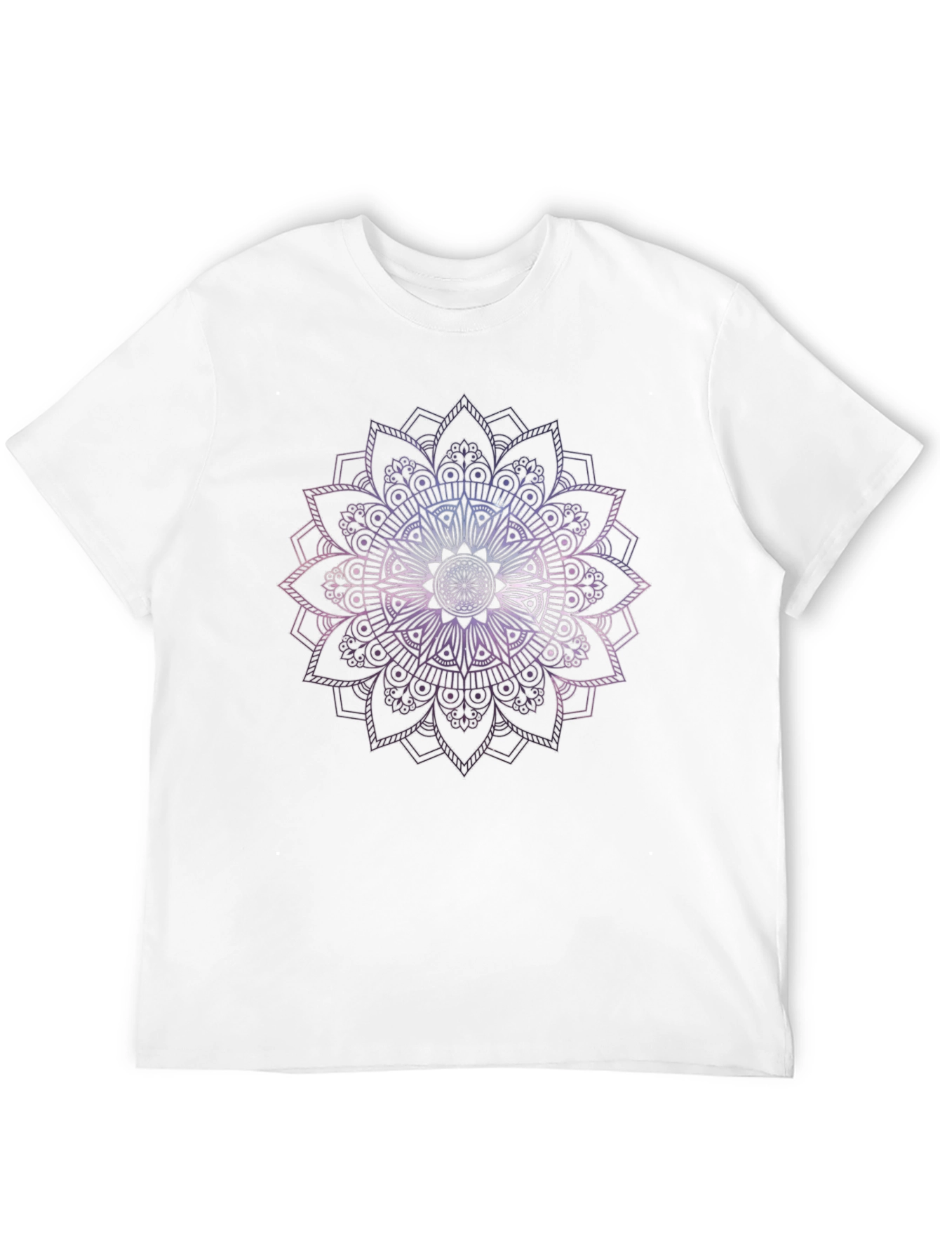 Mandala Graphic Black Tee