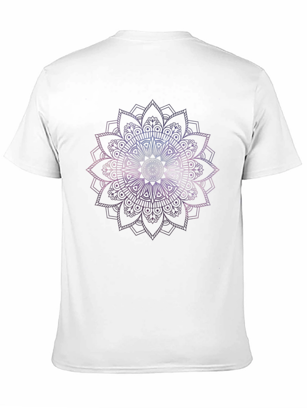 Mandala Graphic Black Tee