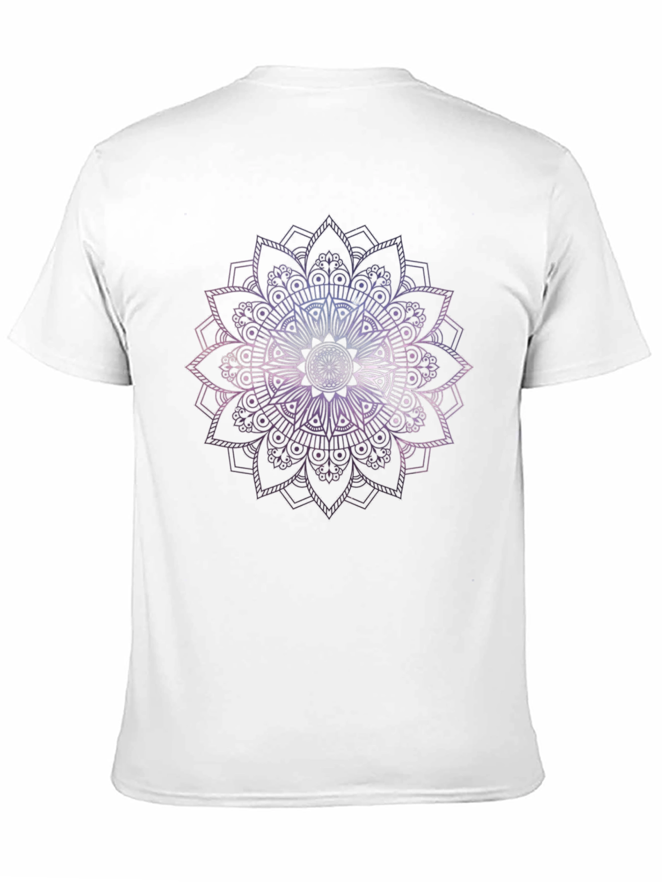 Mandala Graphic Black Tee