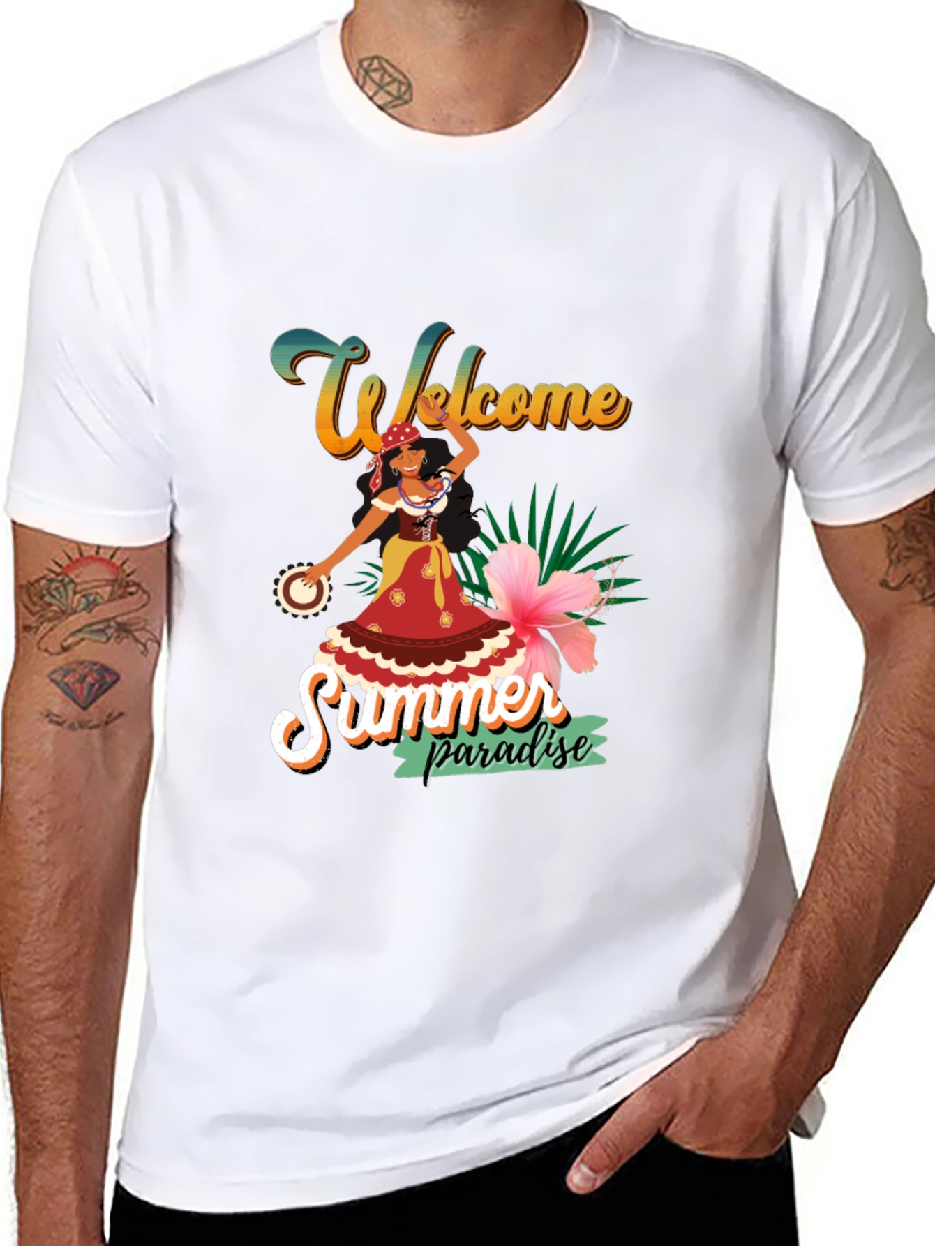Welcome Summer Paradise T-Shirt