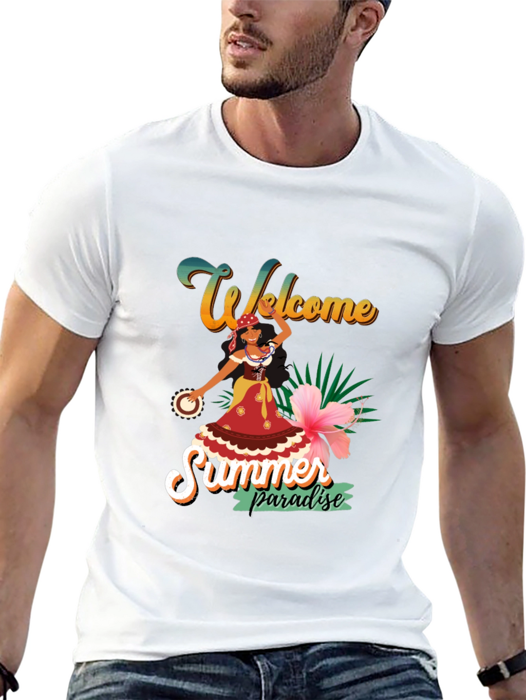 Welcome Summer Paradise T-Shirt