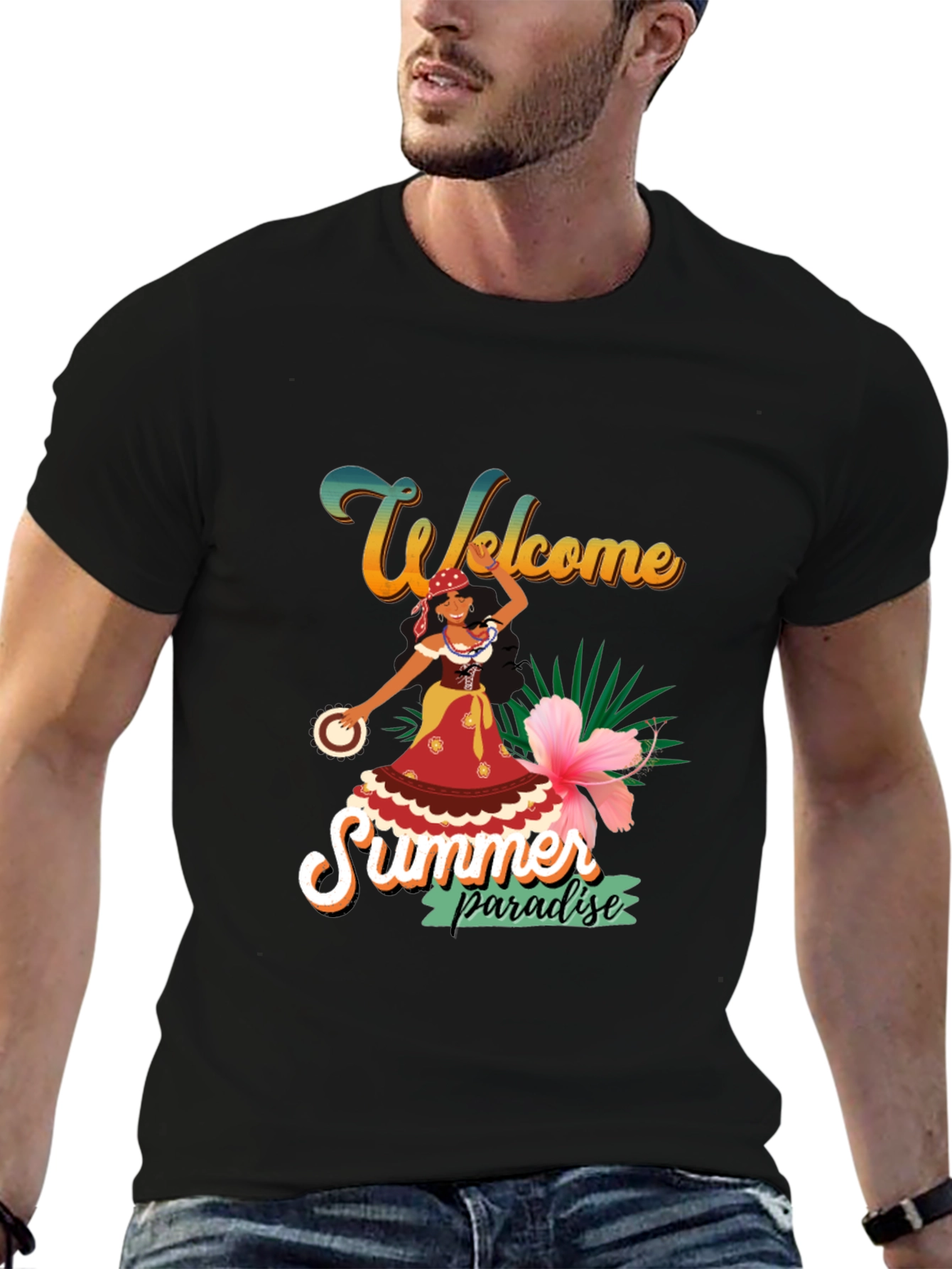 Welcome Summer Paradise T-Shirt