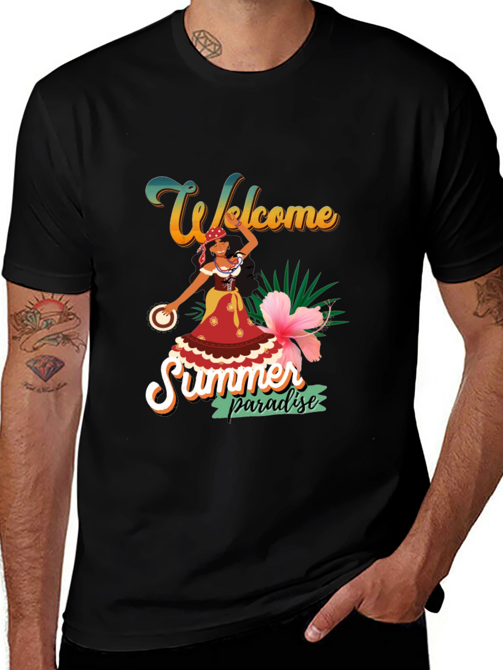 Welcome Summer Paradise T-Shirt