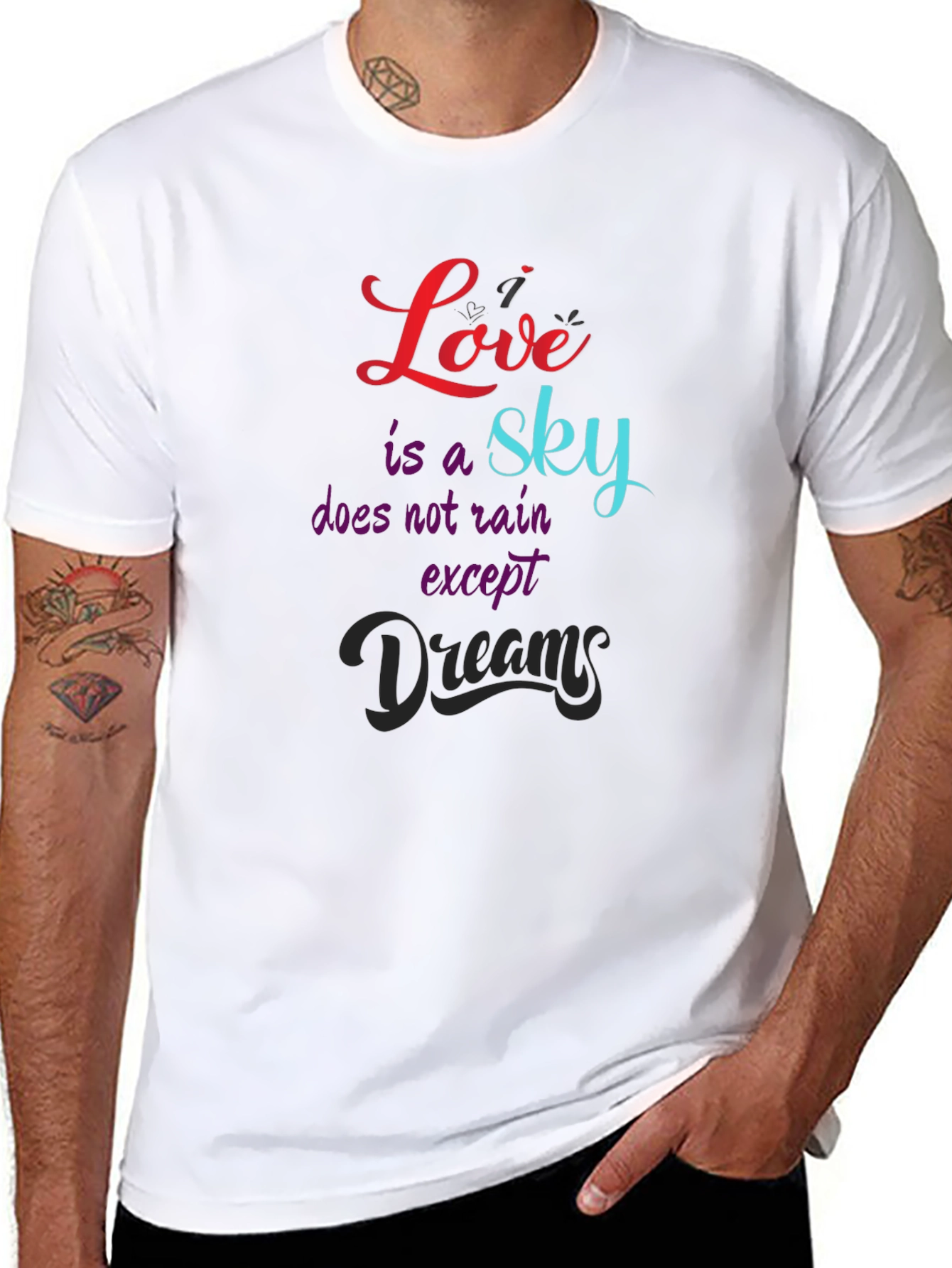 Love is a Sky T-Shirt - Inspirational Graphic Tee
