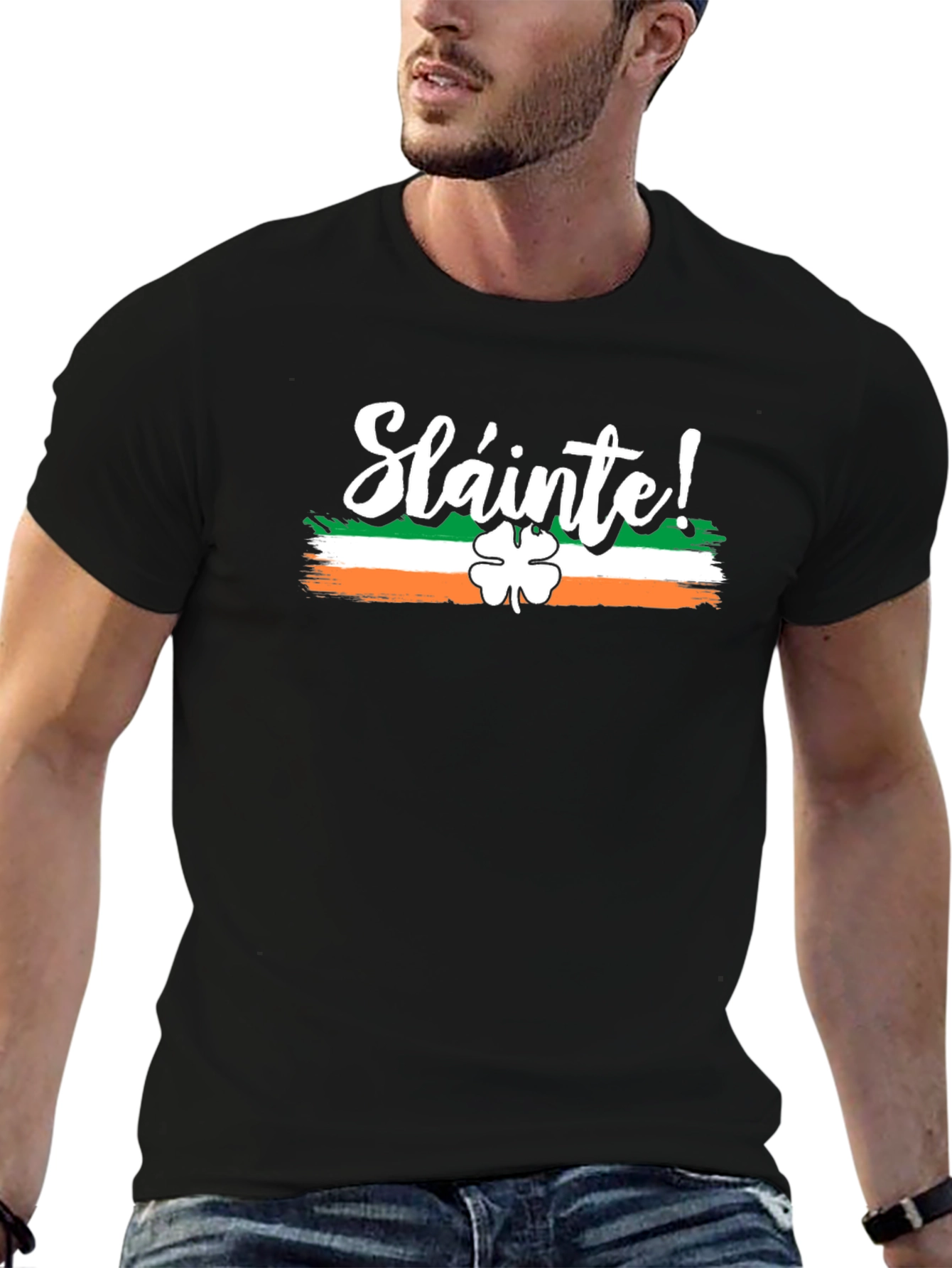 Sláinte Irish Pride T-Shirt Shamrock St. Patricks Day