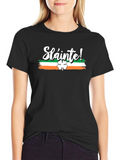 Sláinte Irish Pride T-Shirt Shamrock St. Patricks Day