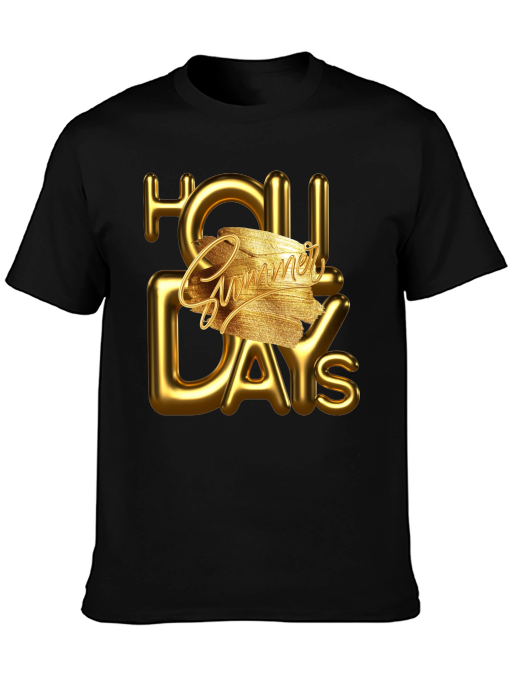 Summer Holiday Tee - Golden Days Ahead!