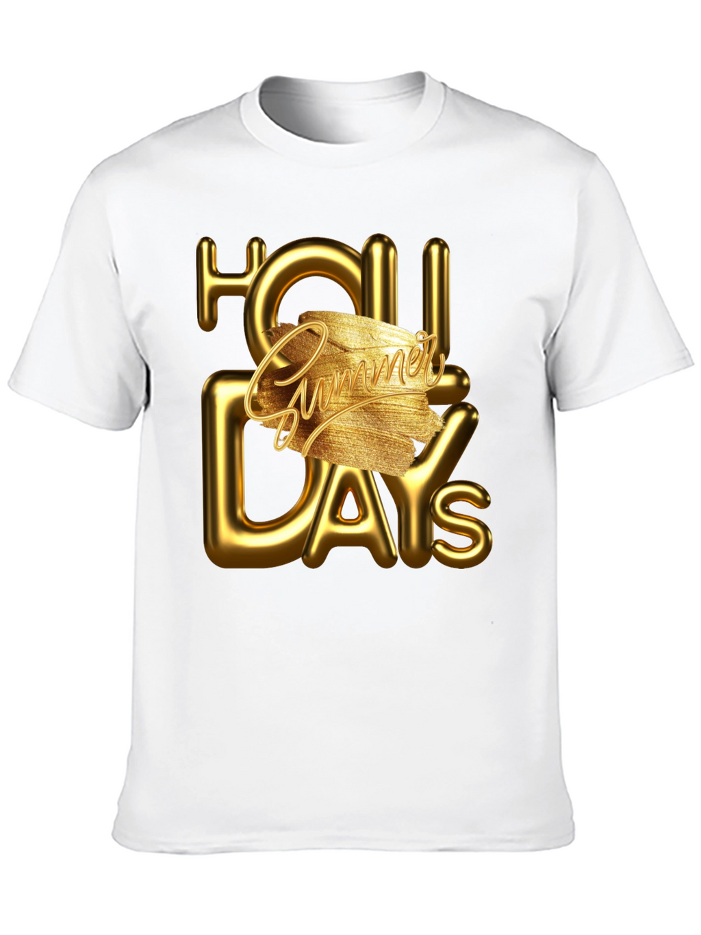 Summer Holiday Tee - Golden Days Ahead!