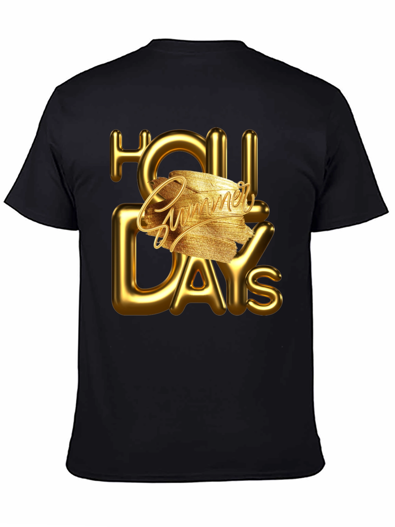 Summer Holiday Tee - Golden Days Ahead!