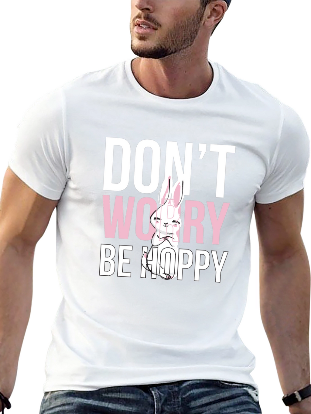Dont Worry Be Hoppy Easter T-Shirt