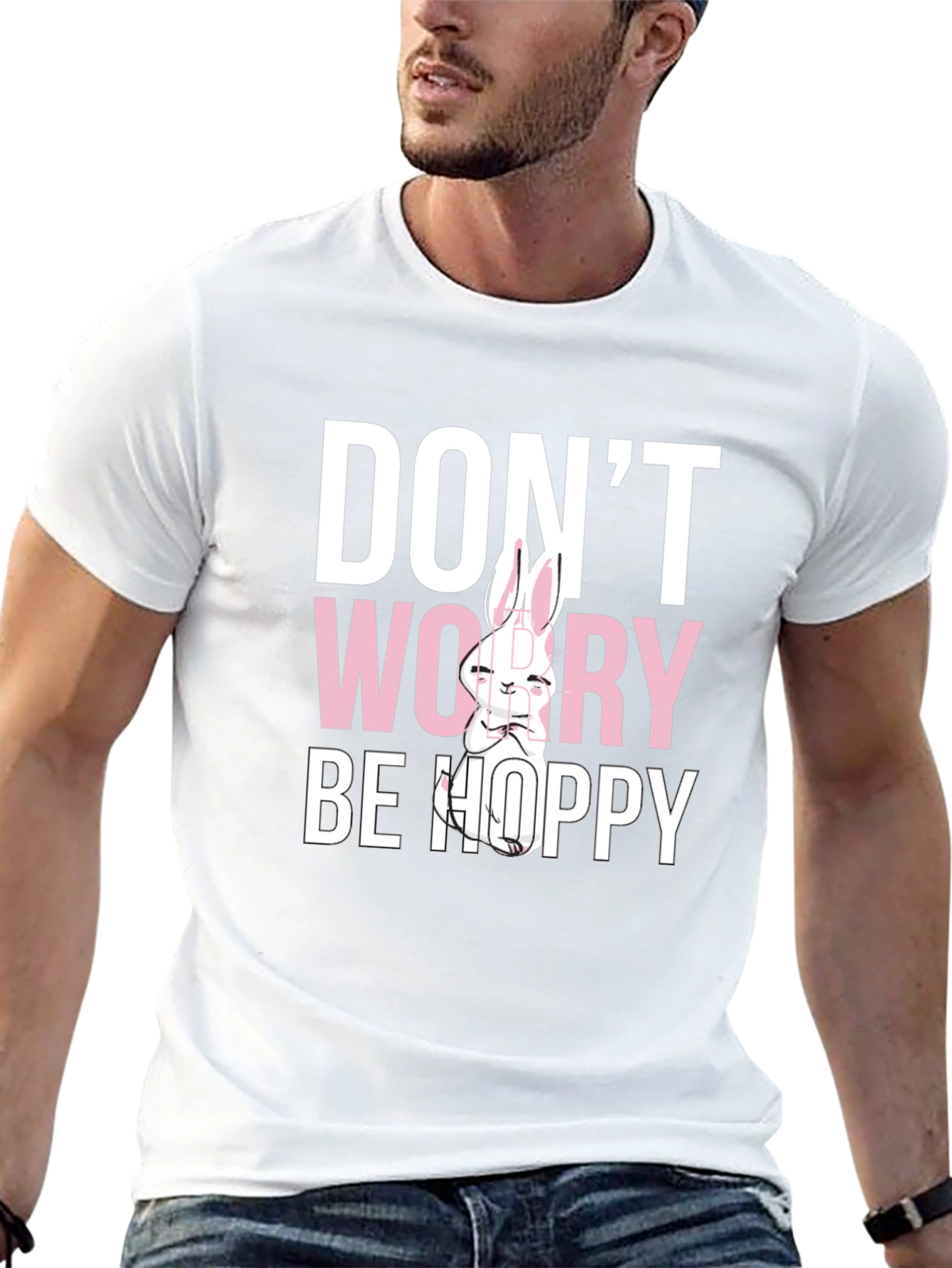 Dont Worry Be Hoppy Easter T-Shirt