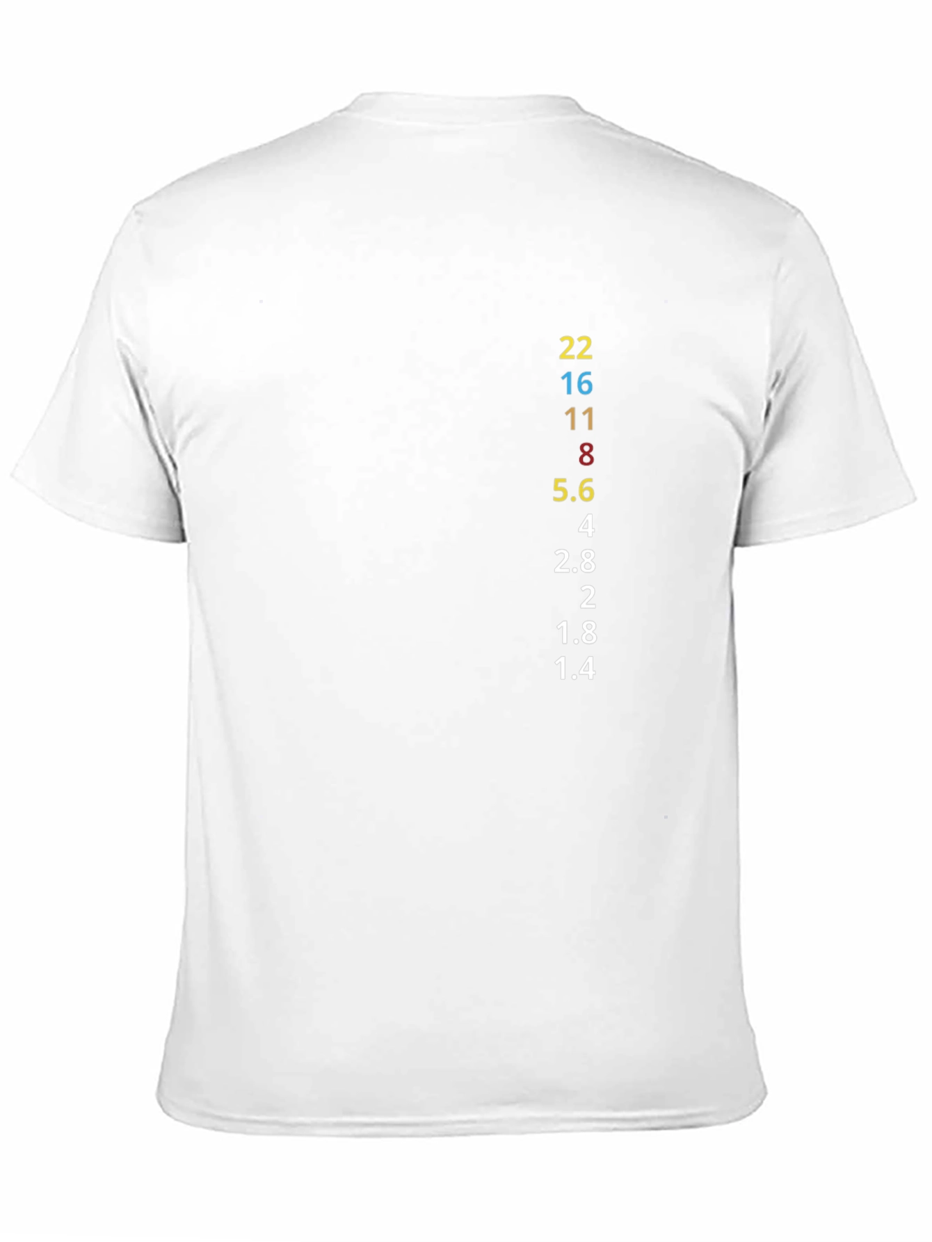Photographers F-Stop Mens Black T-Shirt