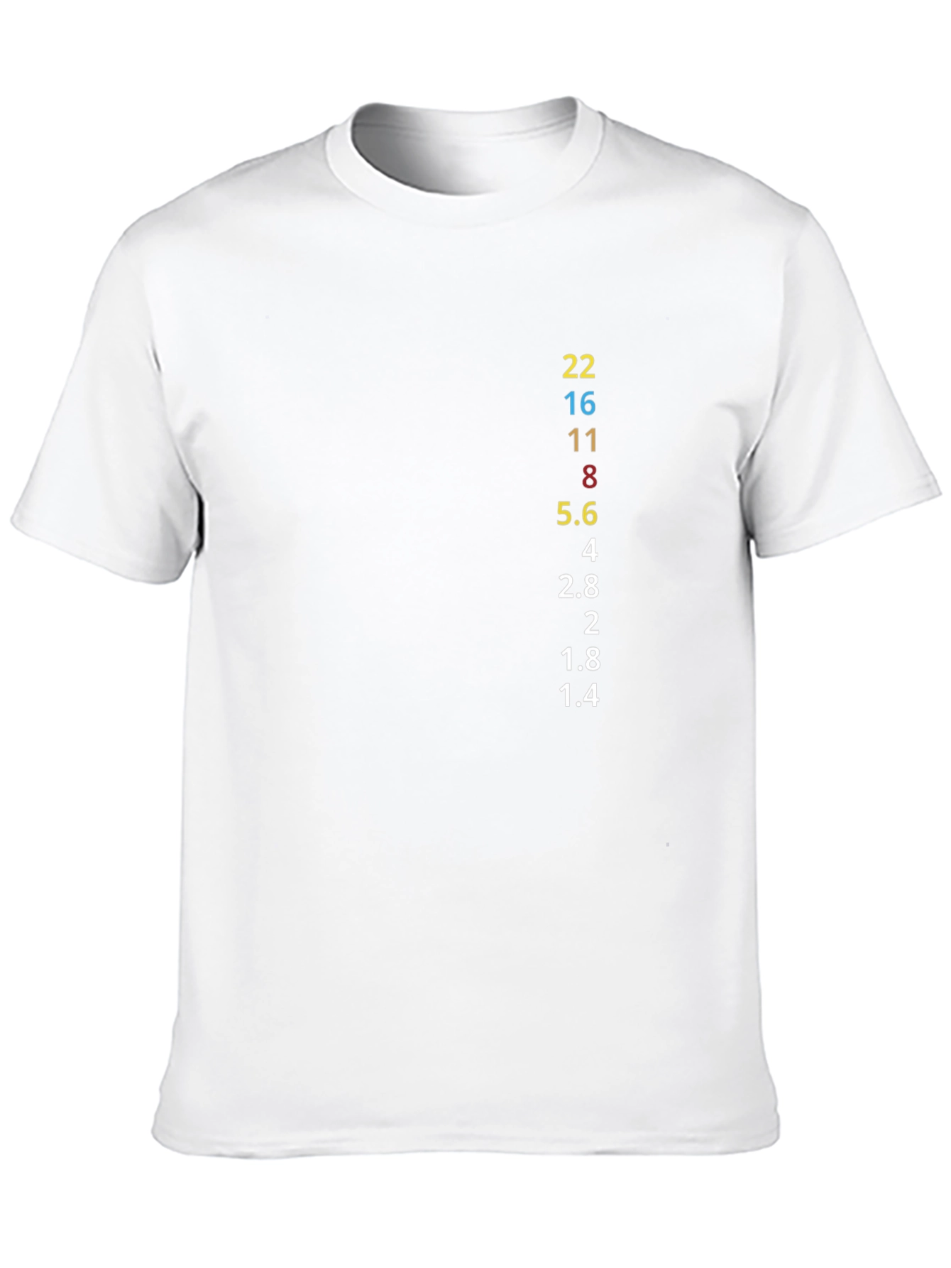 Photographers F-Stop Mens Black T-Shirt