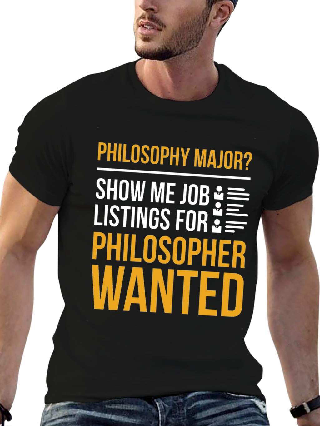 Philosophy Major Humor T-Shirt - Philosopher Wanted