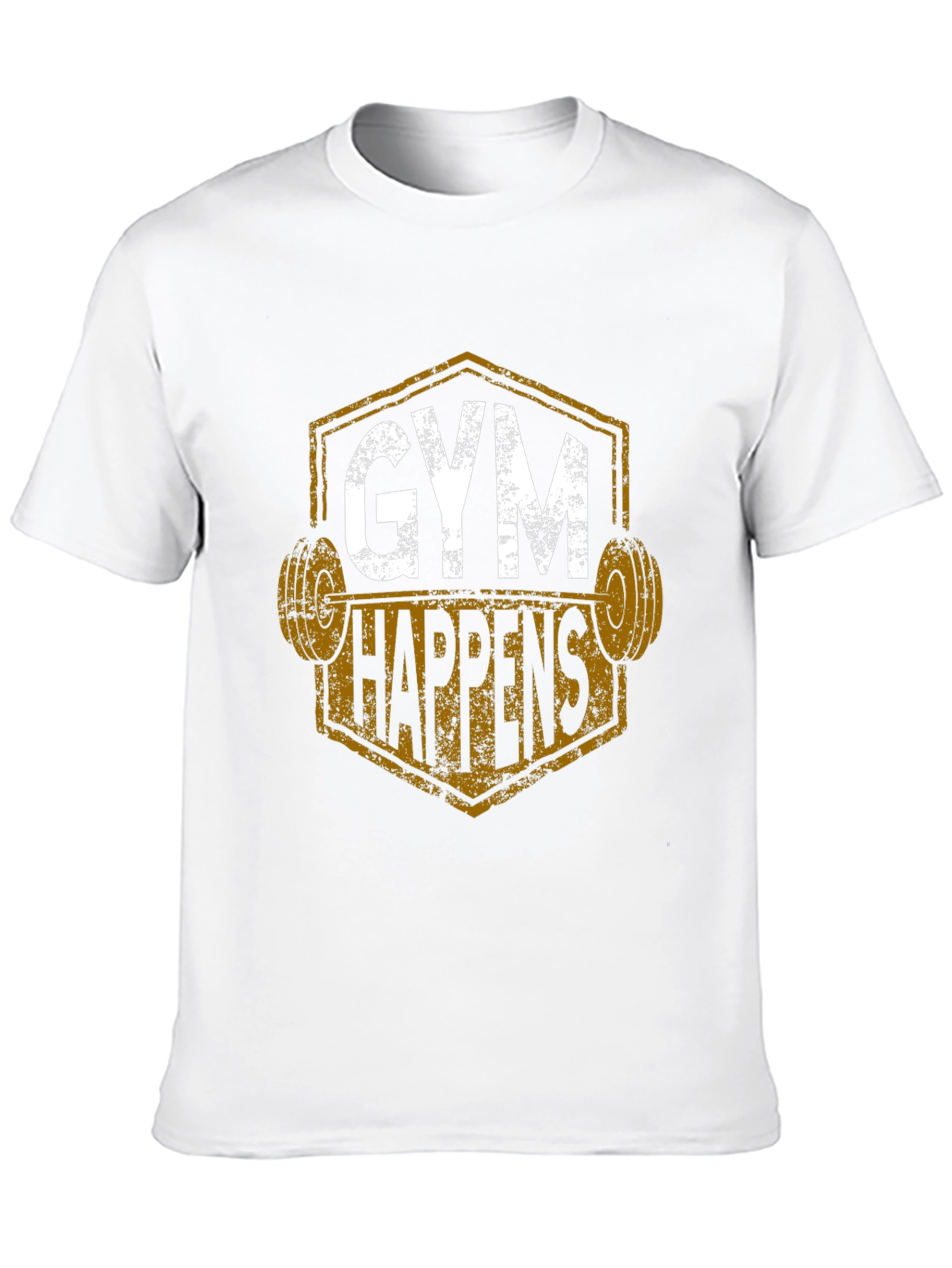 Gym Happens Graphic T-Shirt