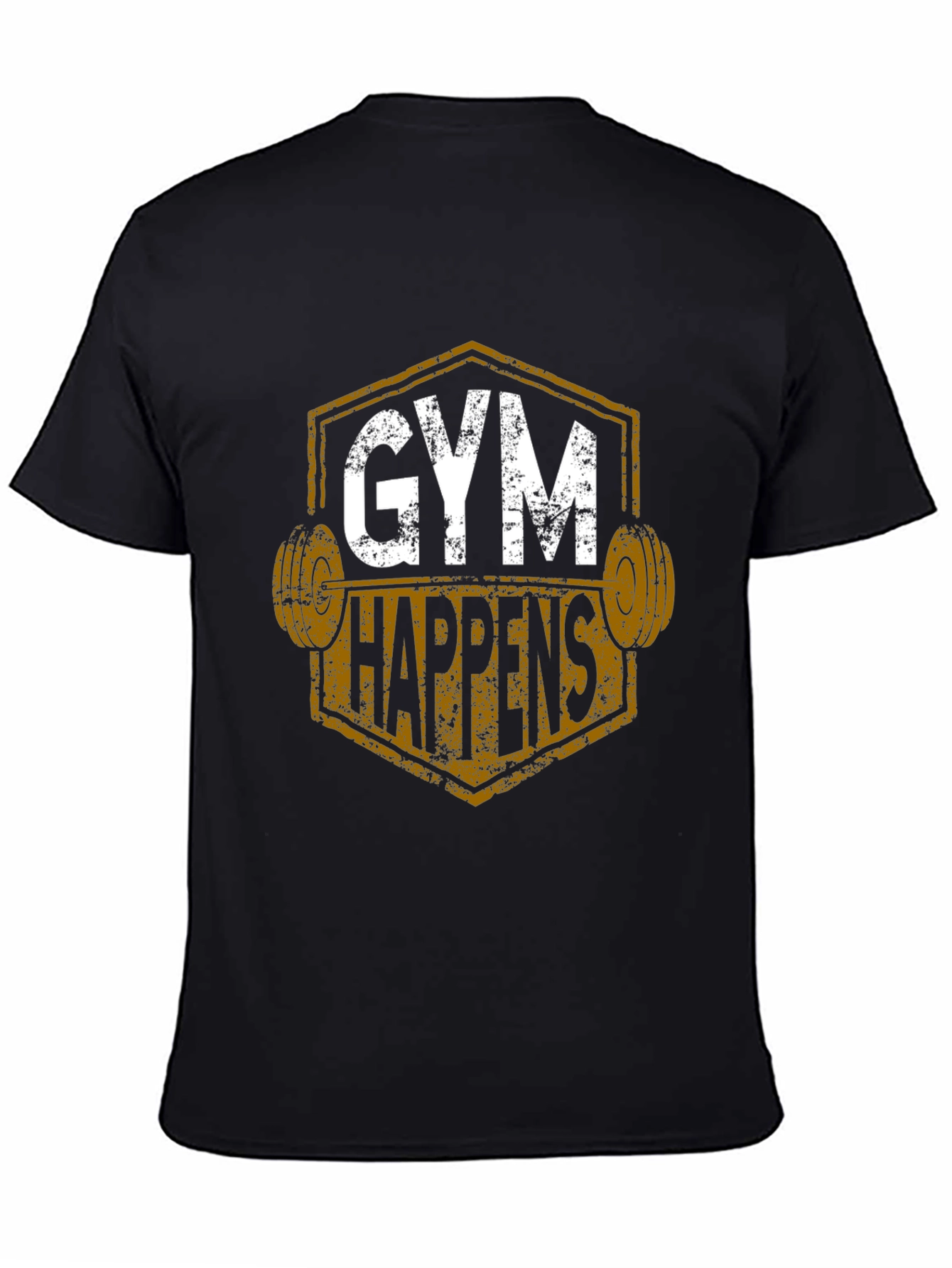 Gym Happens Graphic T-Shirt