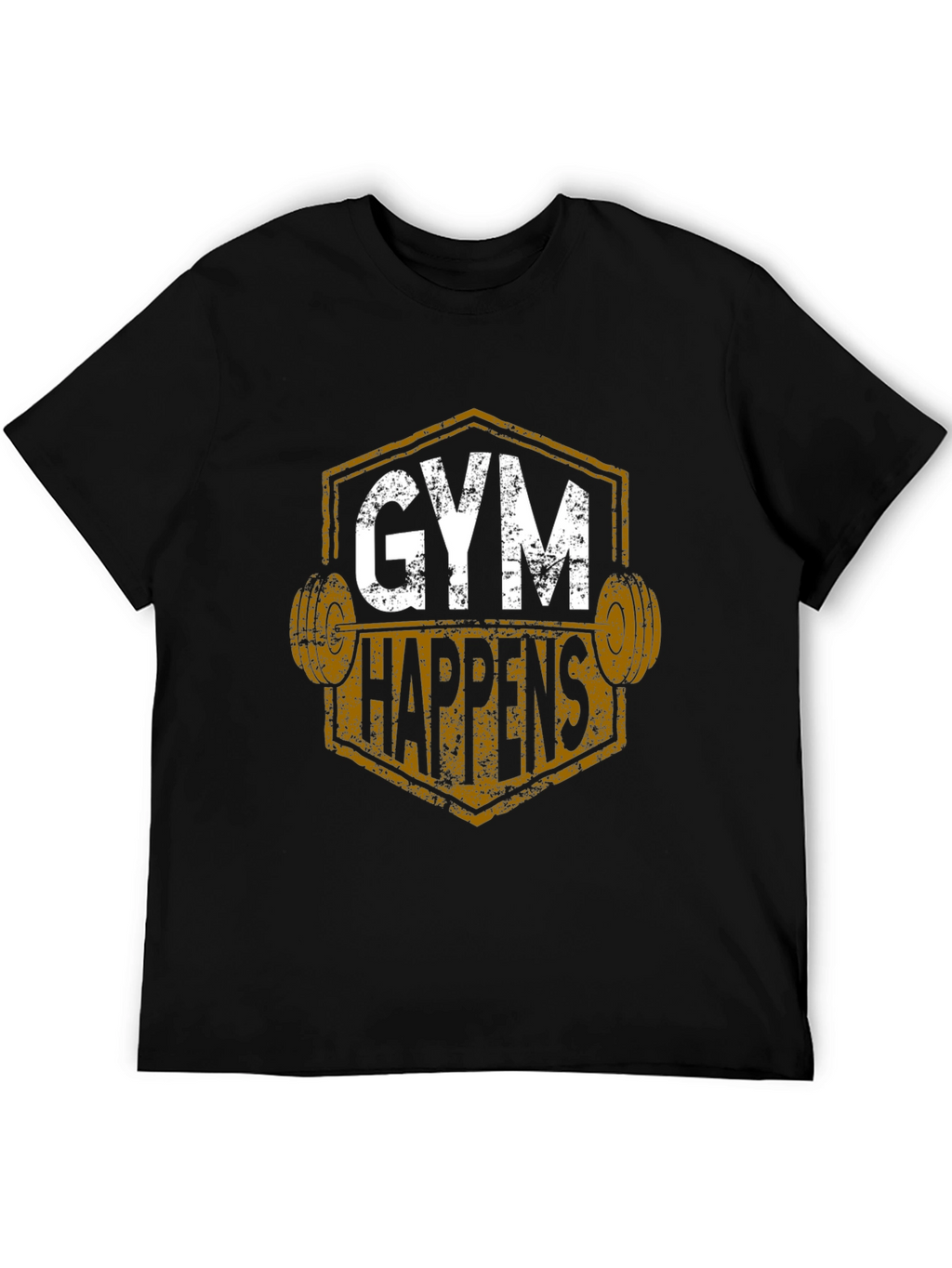 Gym Happens Graphic T-Shirt