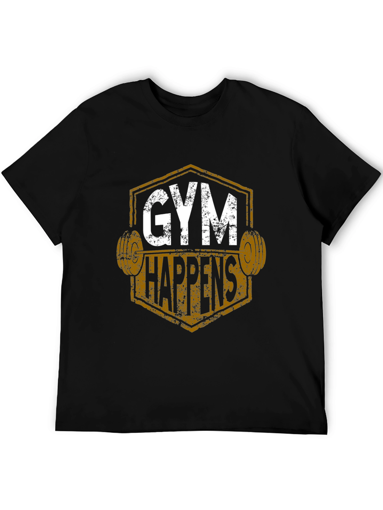 Gym Happens Graphic T-Shirt