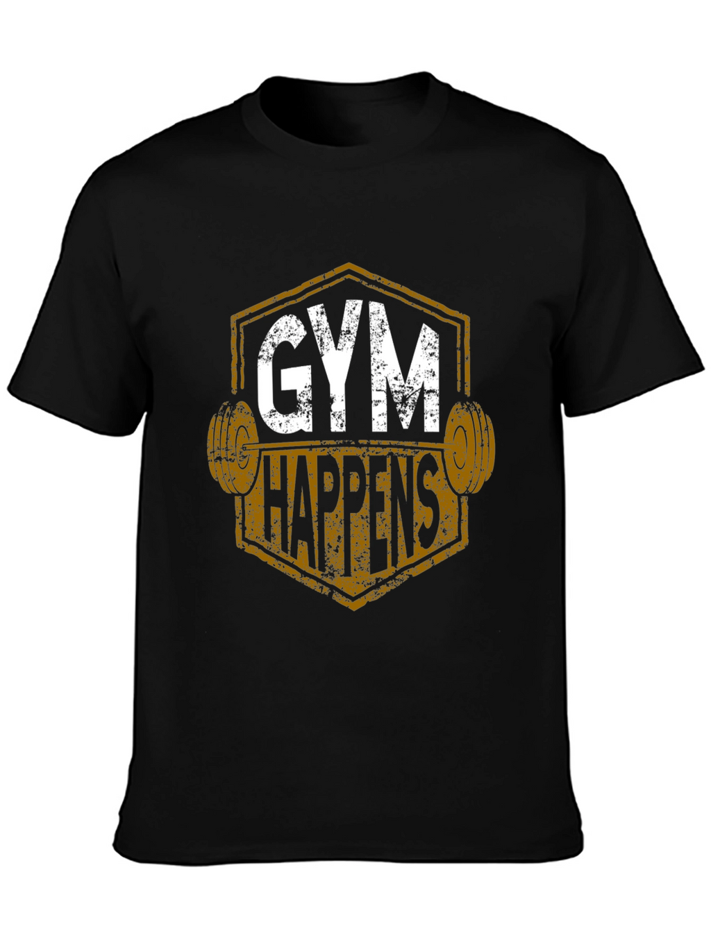 Gym Happens Graphic T-Shirt