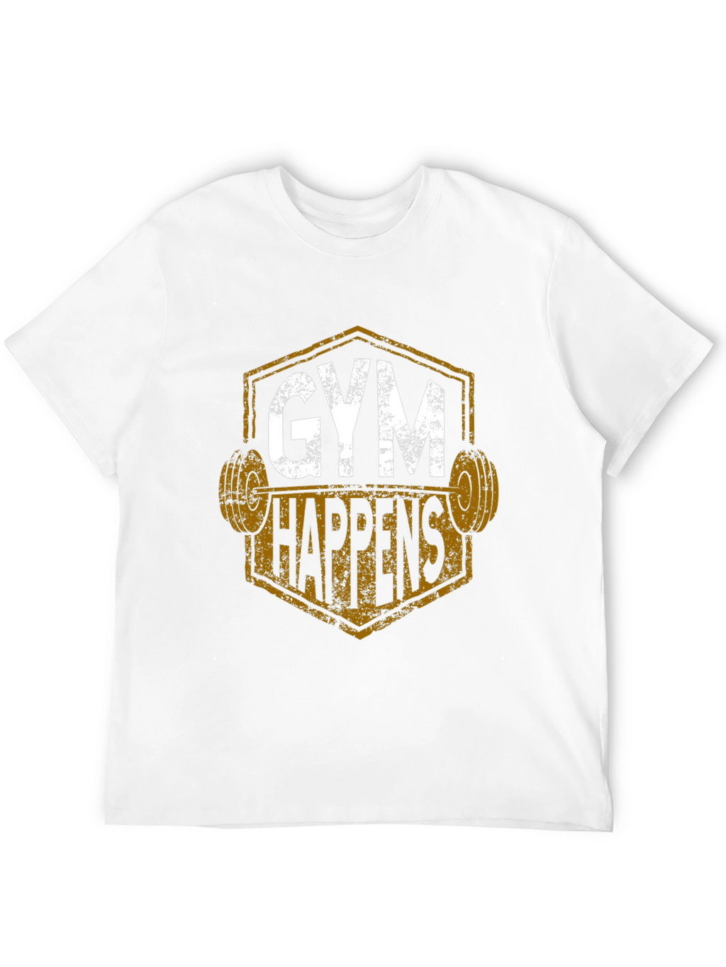 Gym Happens Graphic T-Shirt