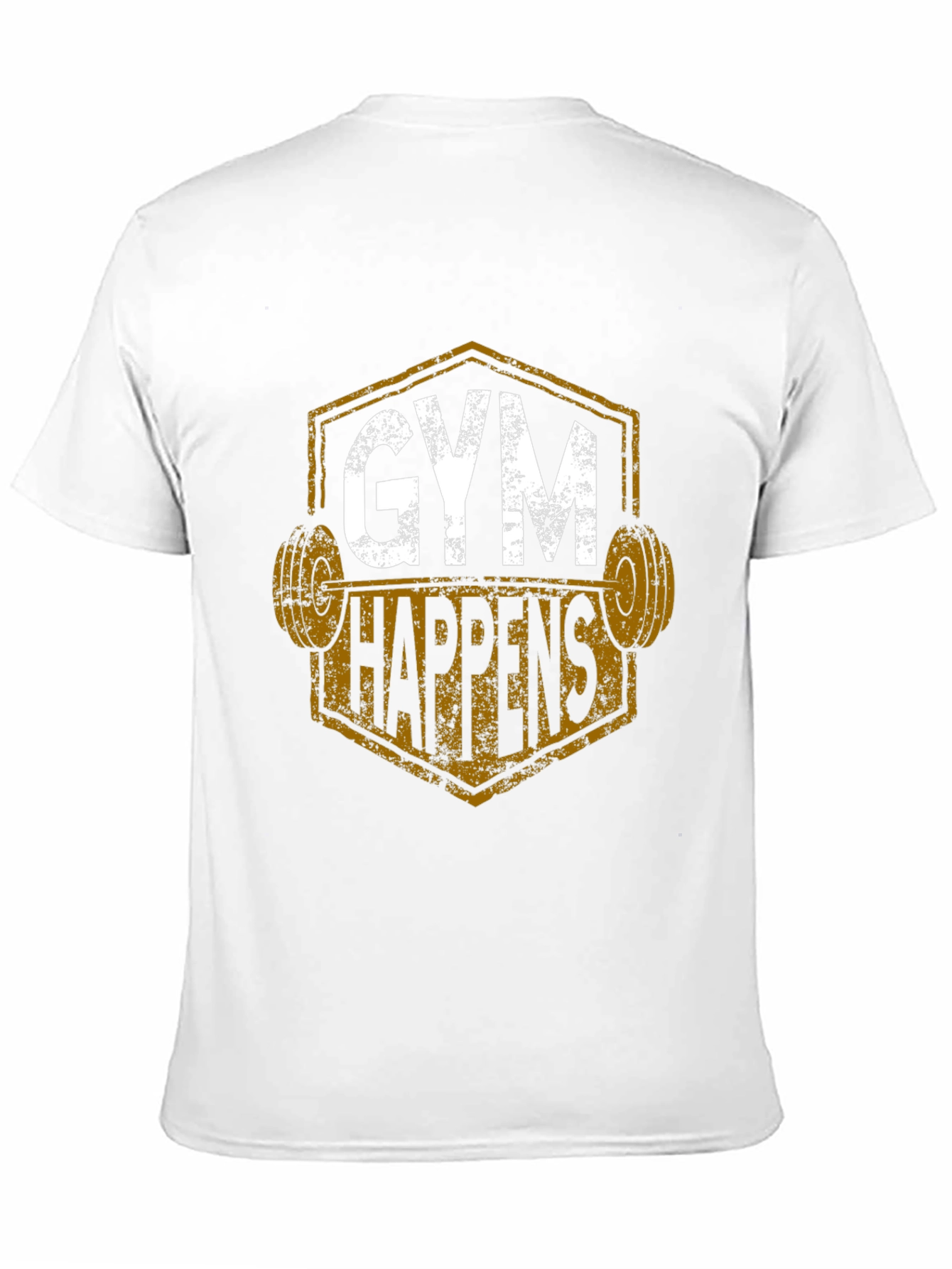 Gym Happens Graphic T-Shirt
