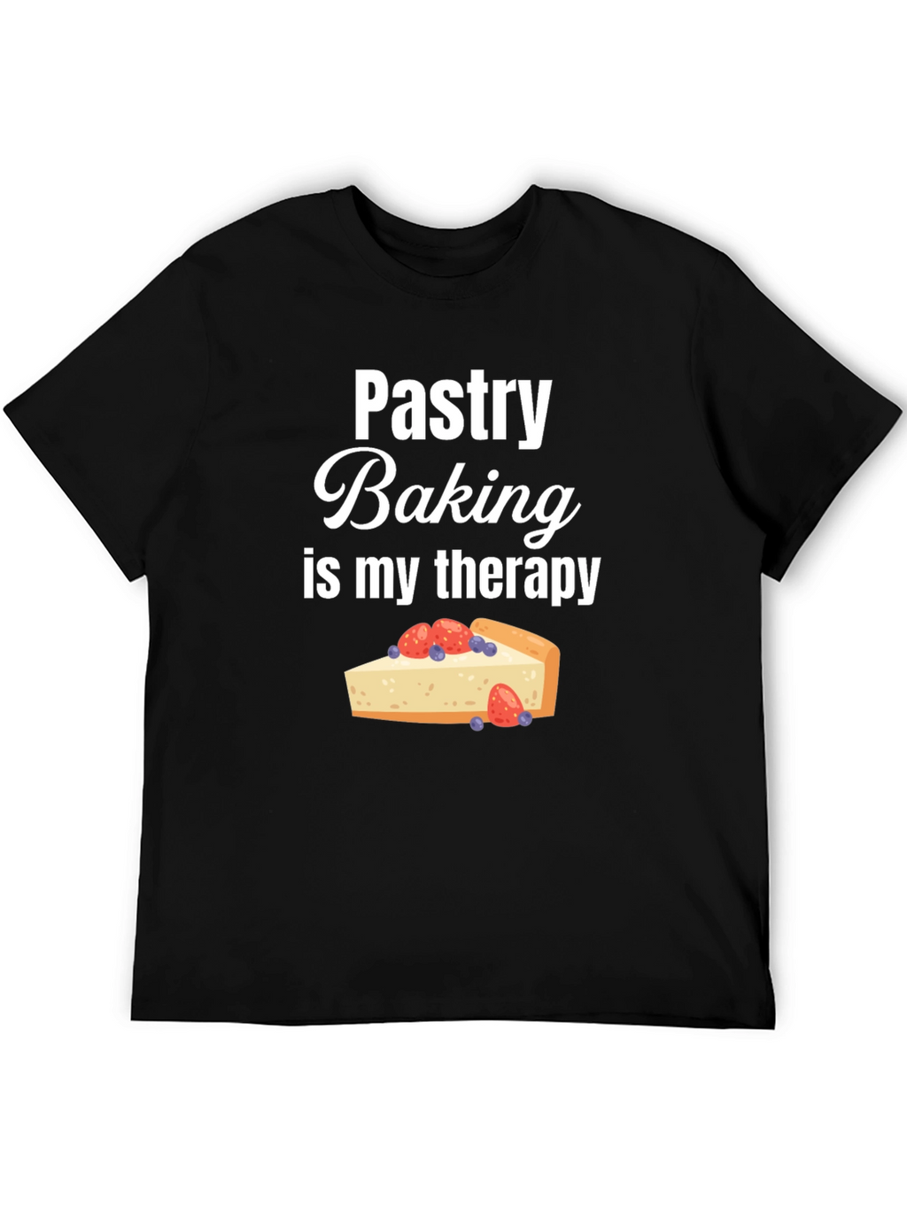 Pastry Baking Therapy Graphic T-Shirt