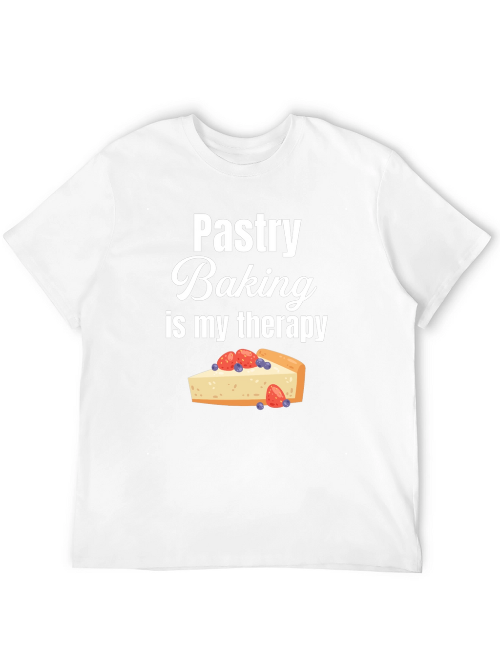 Pastry Baking Therapy Graphic T-Shirt