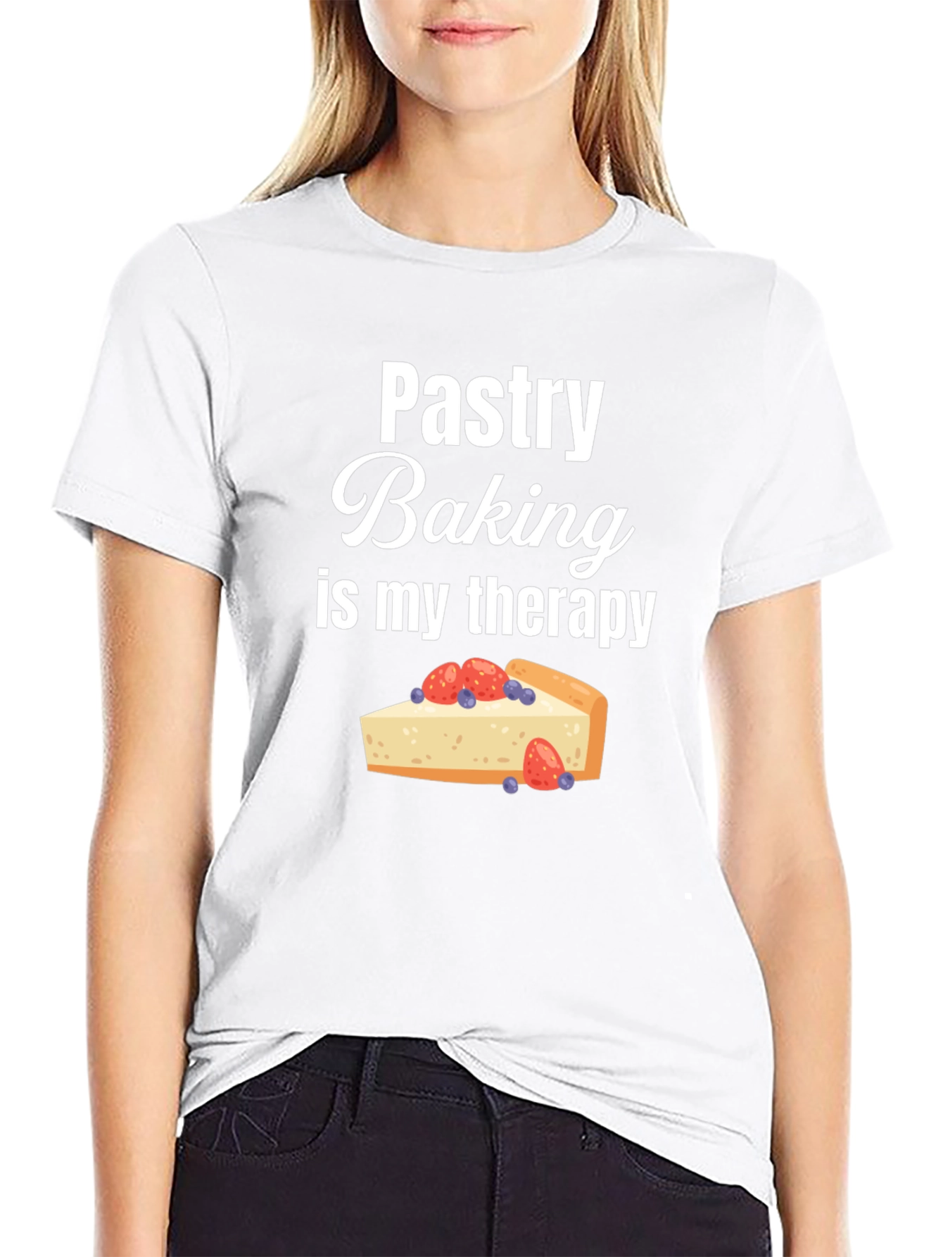 Pastry Baking Therapy Graphic T-Shirt
