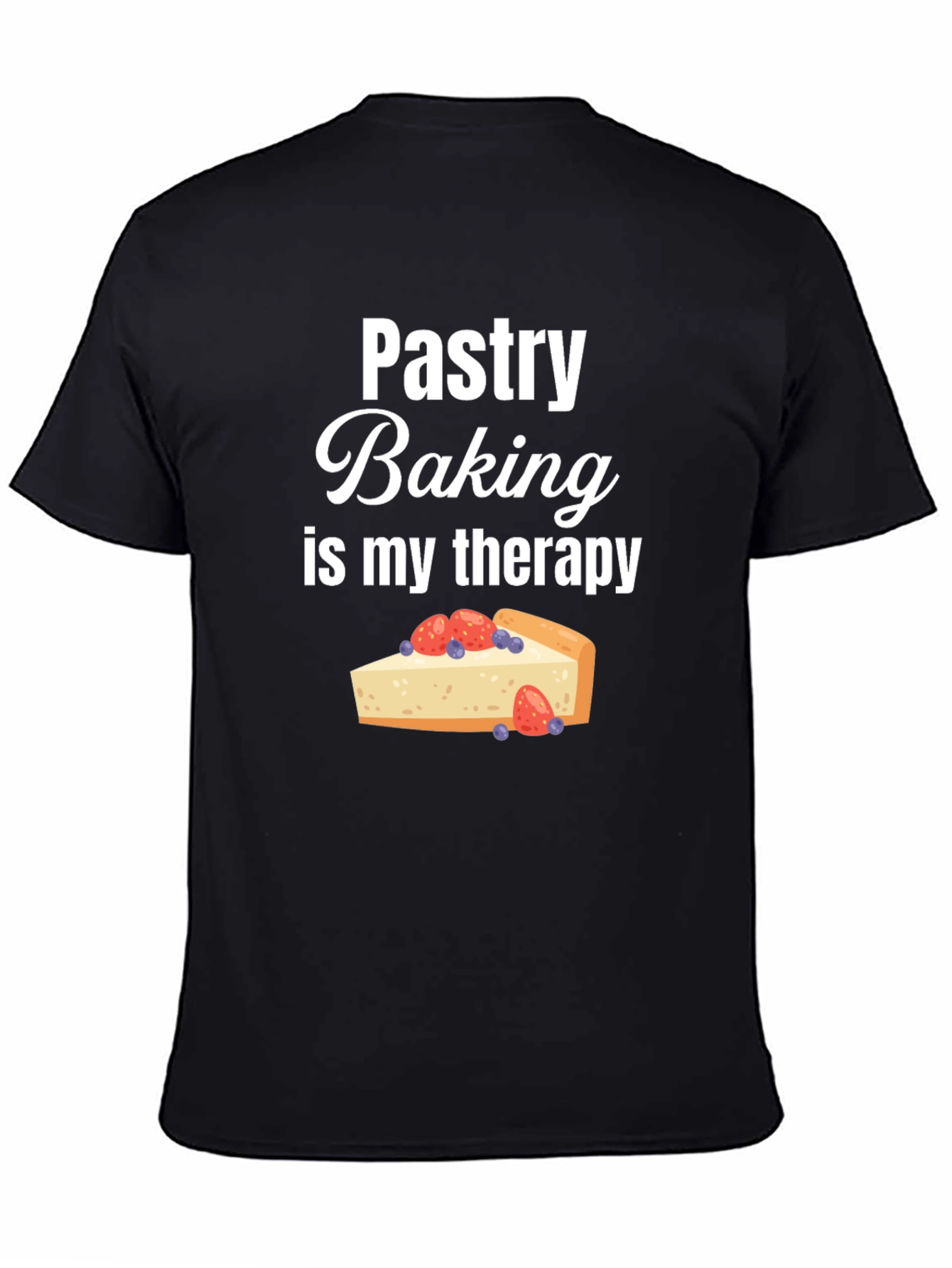 Pastry Baking Therapy Graphic T-Shirt