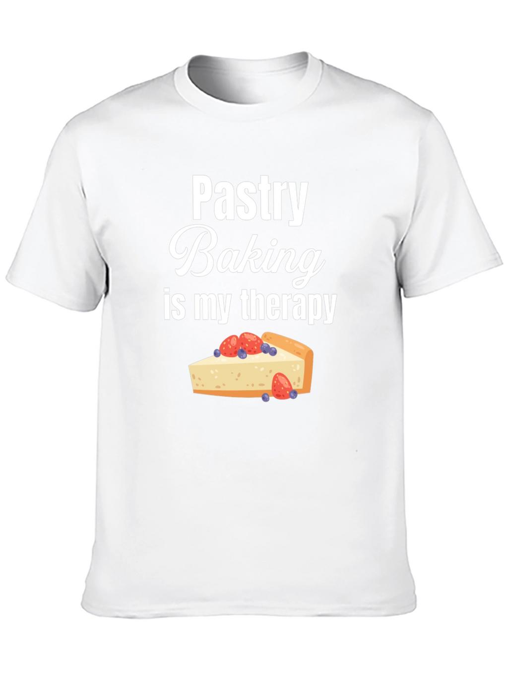 Pastry Baking Therapy Graphic T-Shirt