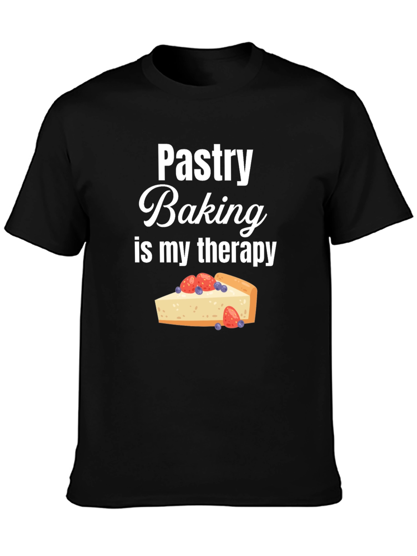 Pastry Baking Therapy Graphic T-Shirt