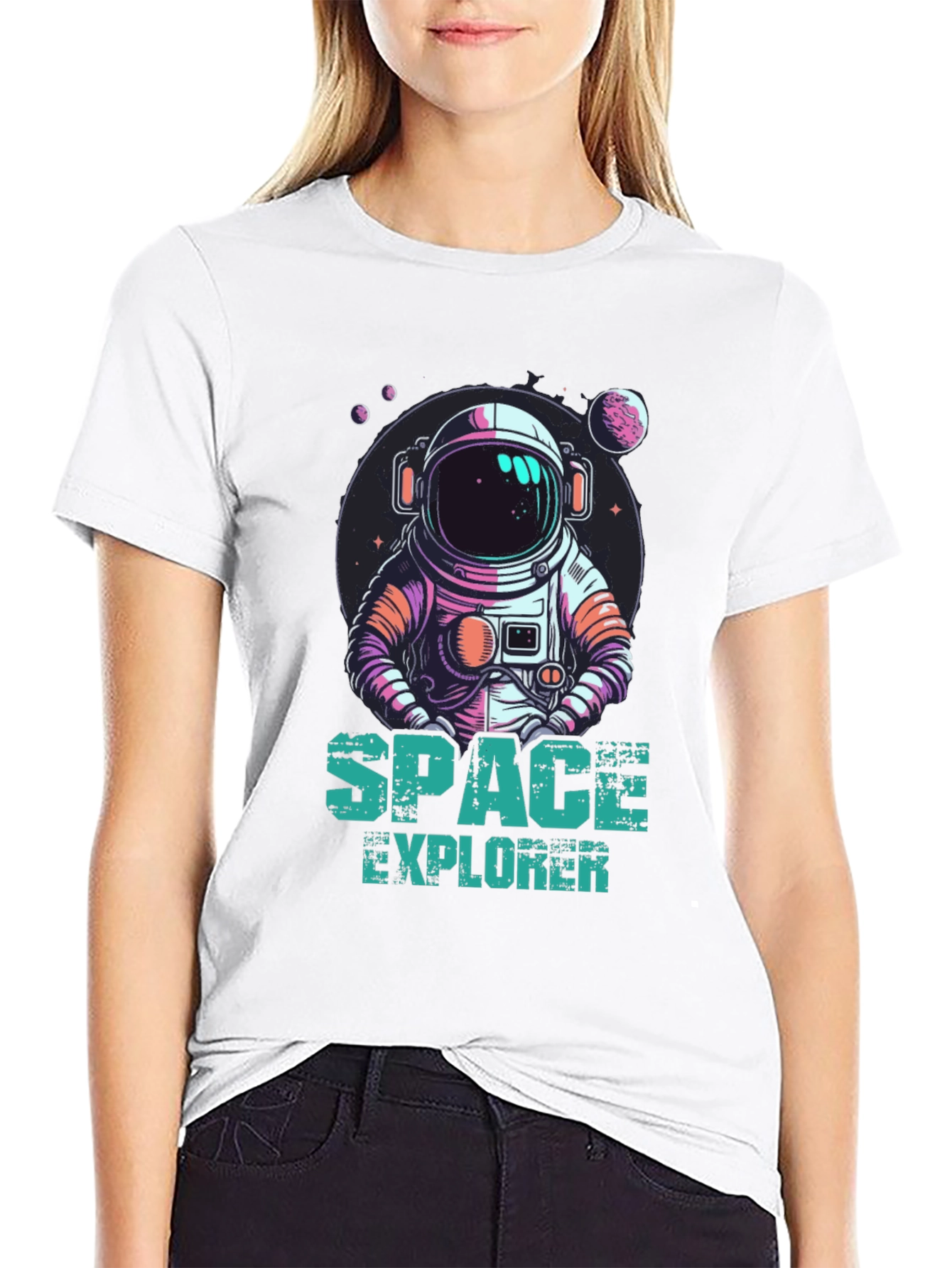 Space Explorer Graphic T-Shirt