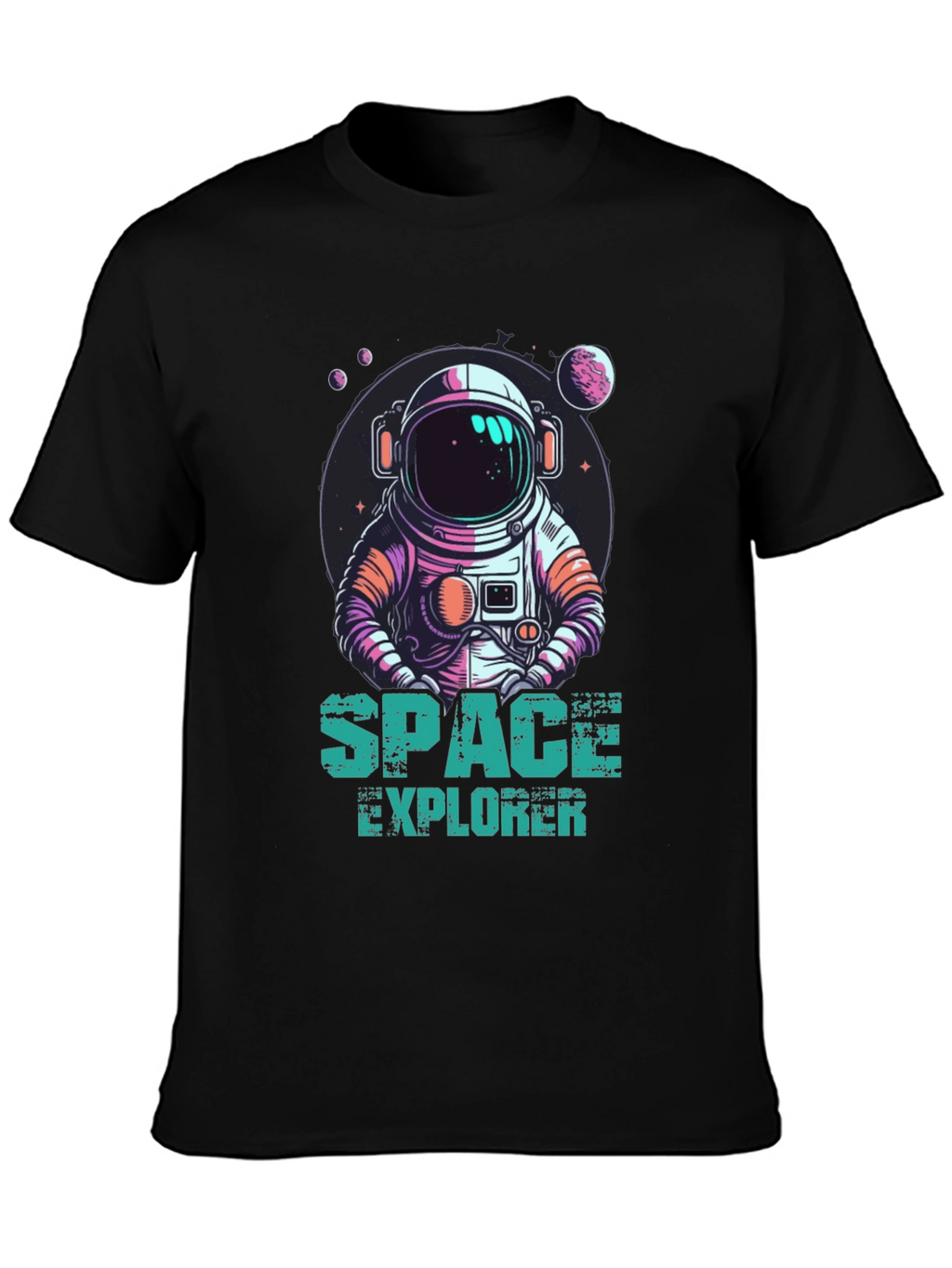 Space Explorer Graphic T-Shirt