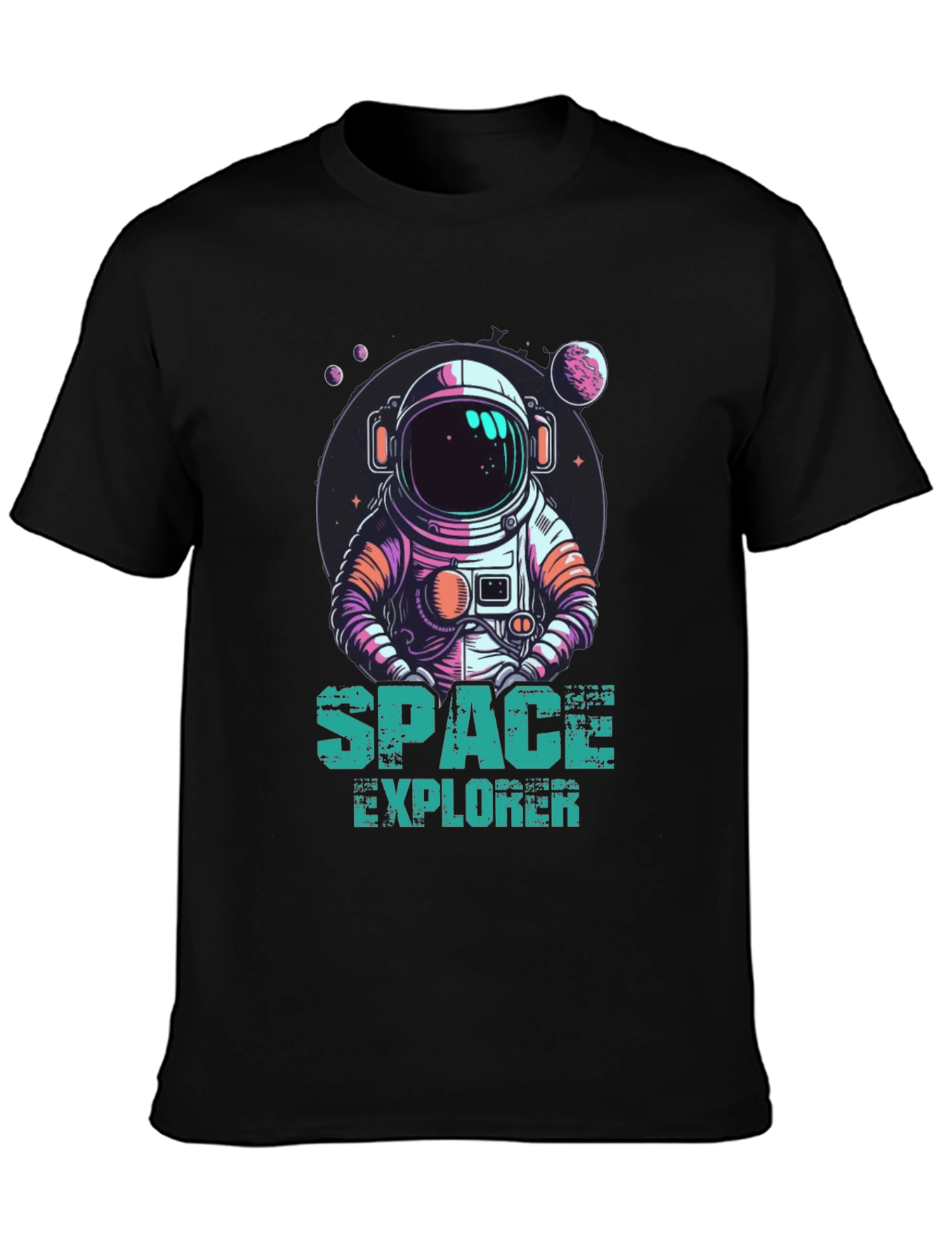 Space Explorer Graphic T-Shirt
