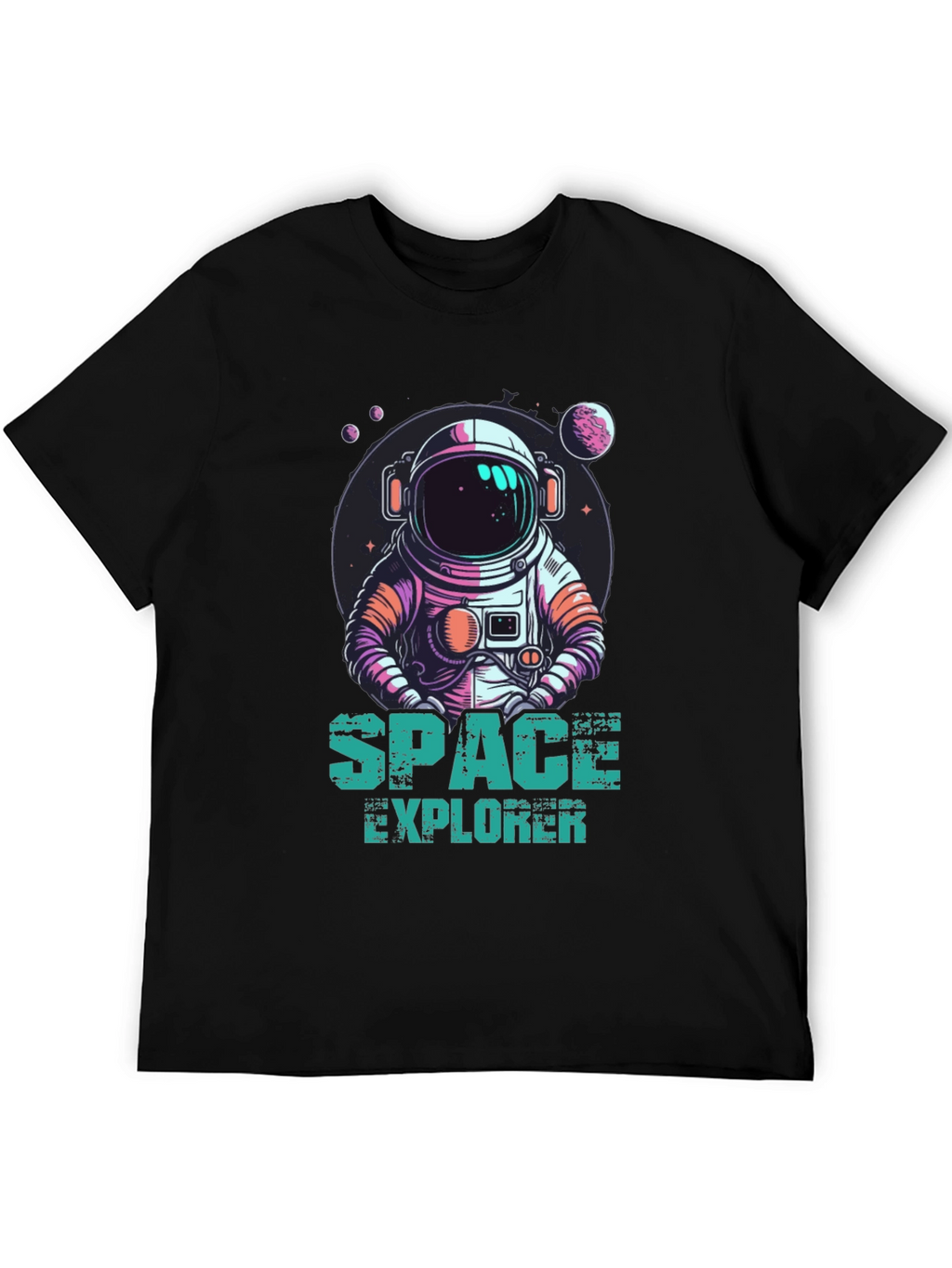 Space Explorer Graphic T-Shirt